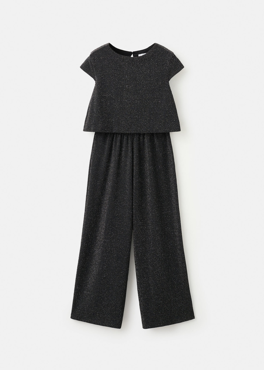 Mango Kids' Jumpsuit Moni Black In Gray