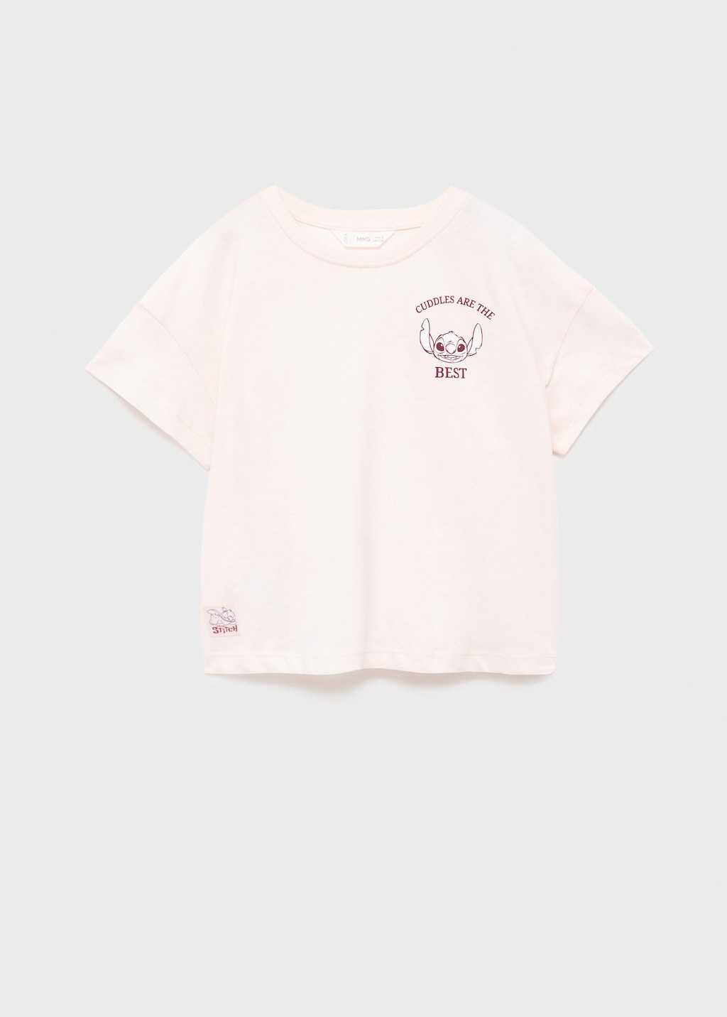 Lilo and Stitch t-shirt pink - Kids - 7-8 years - MANGO KIDS
