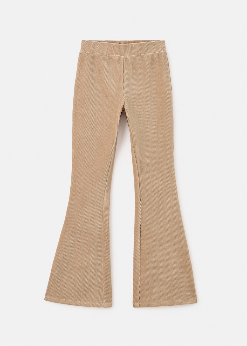 Mango Kids' Corduroy Flare Leggings Medium Brown