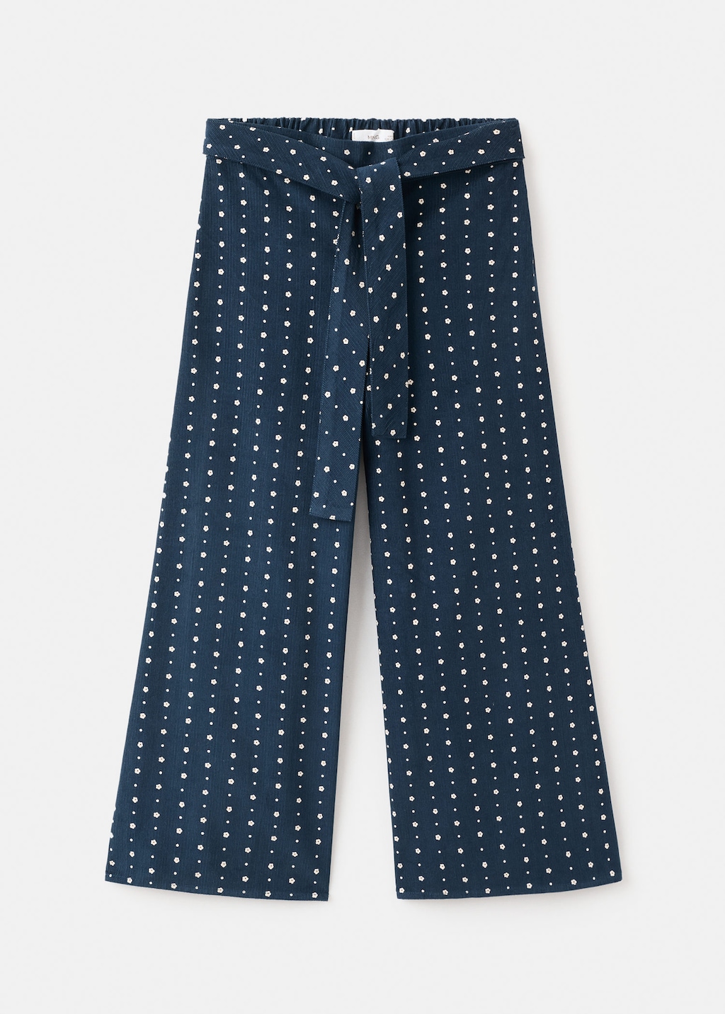 Mango Kids' Trousers Odette Navy In Blue