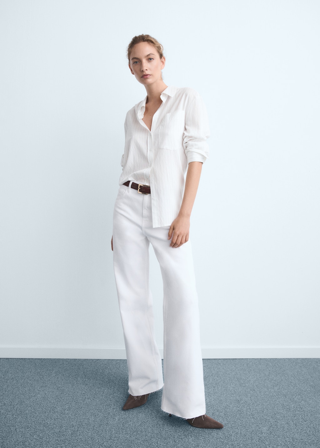 Danila high-waisted wide leg jeans - image 2