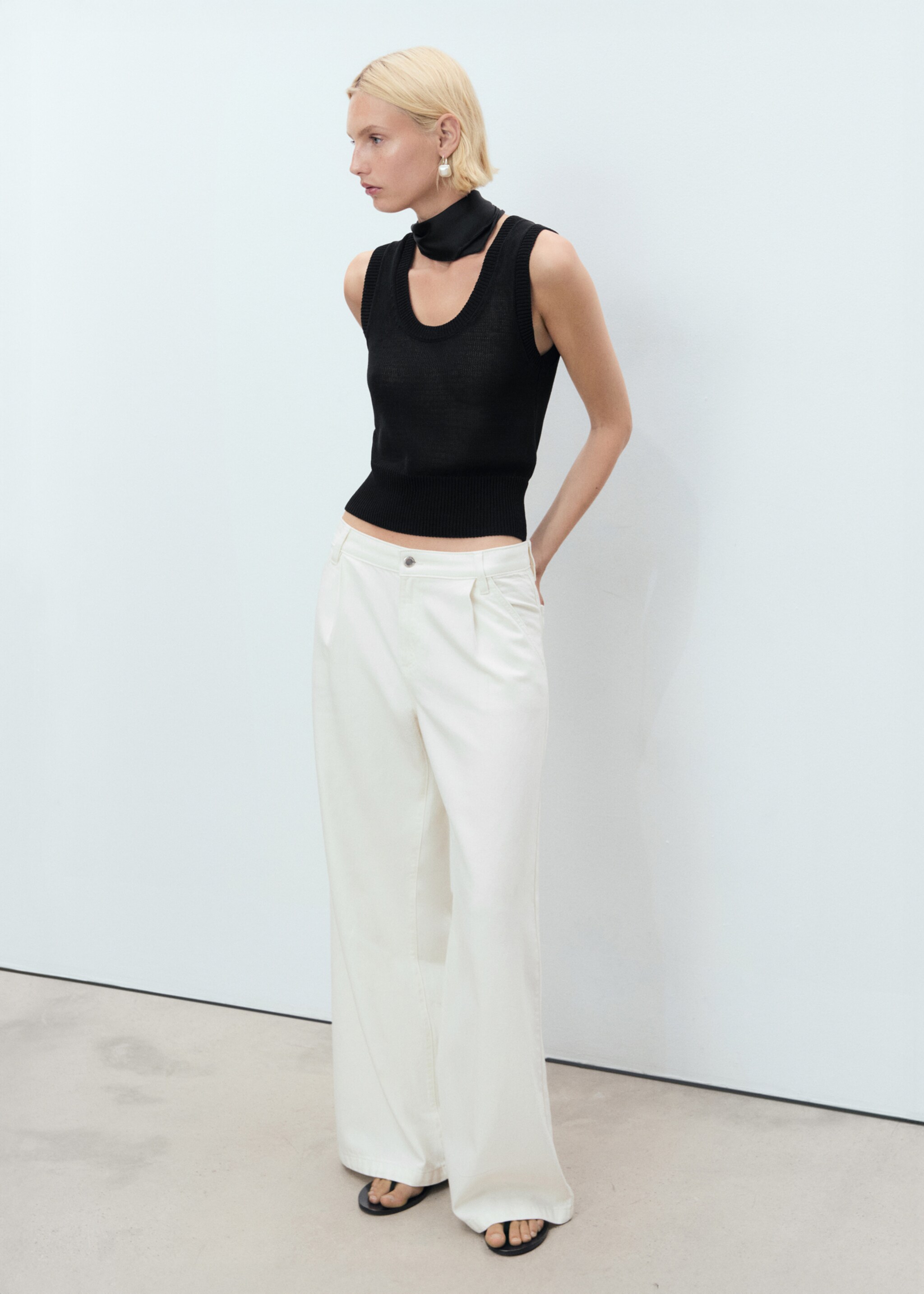 Wideleg pensli jean pantolon - Genel plan