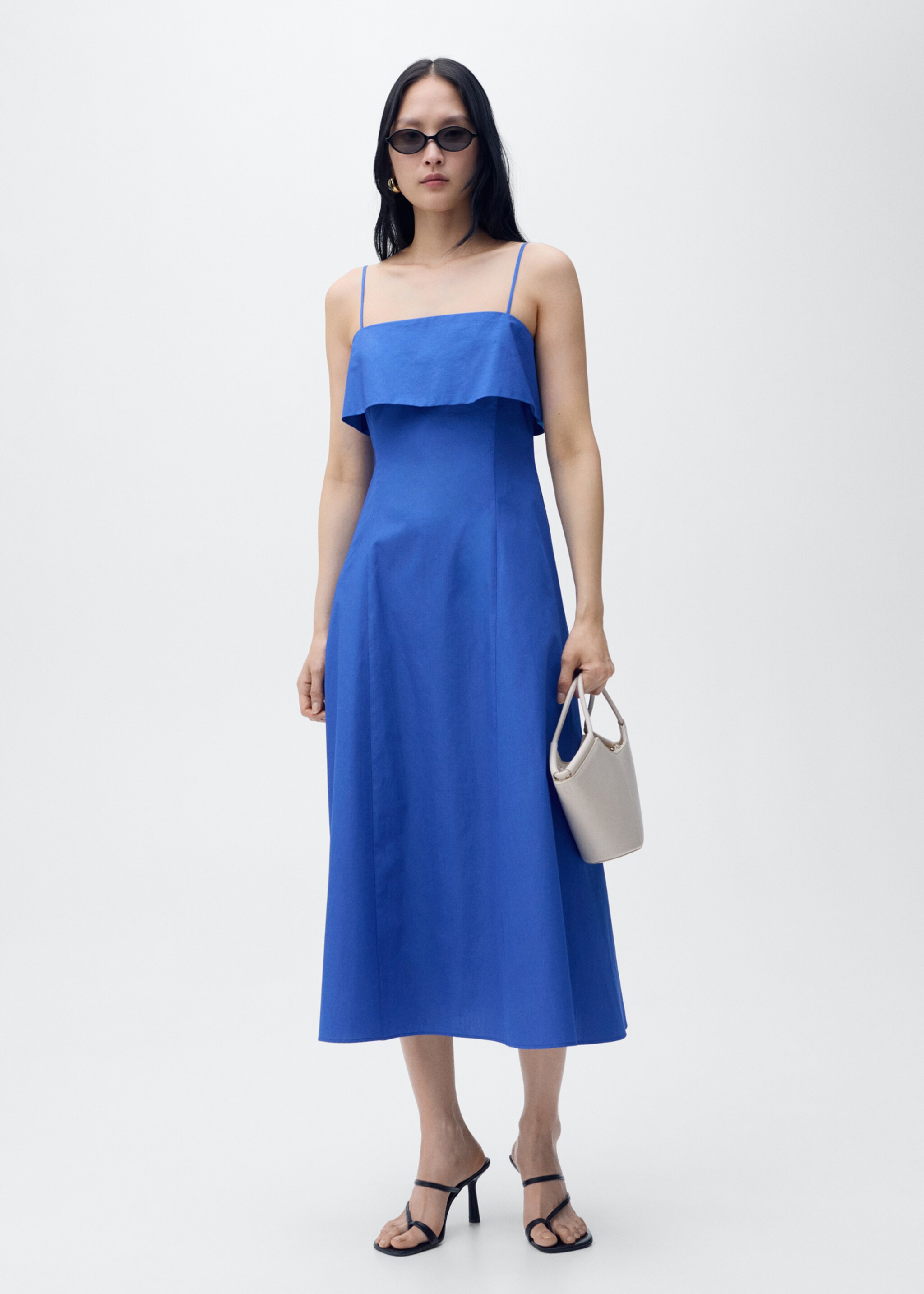 Robe coton évasée - Plan général