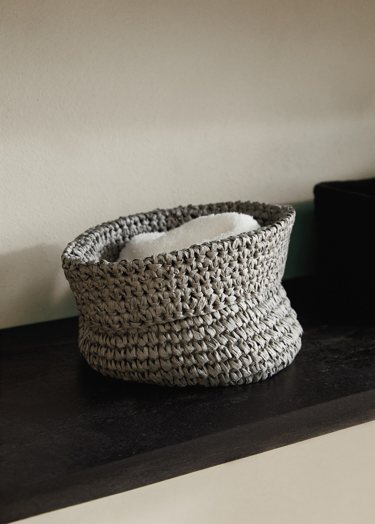 Panier en papier et crochet - Plan général