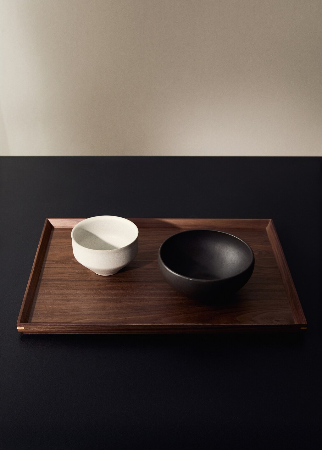 Large solid wood decorative tray