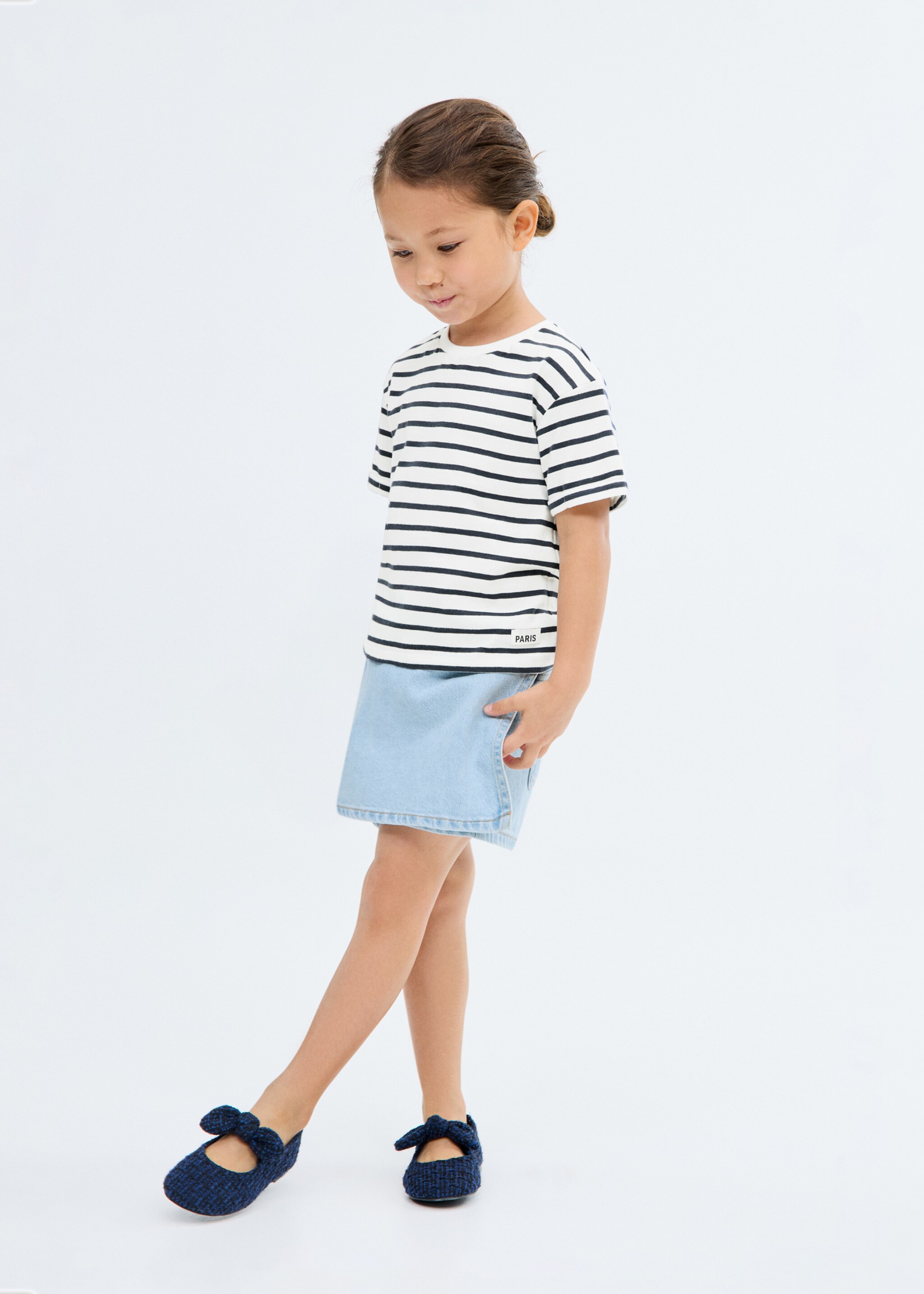Patch striped t-shirt - General plane