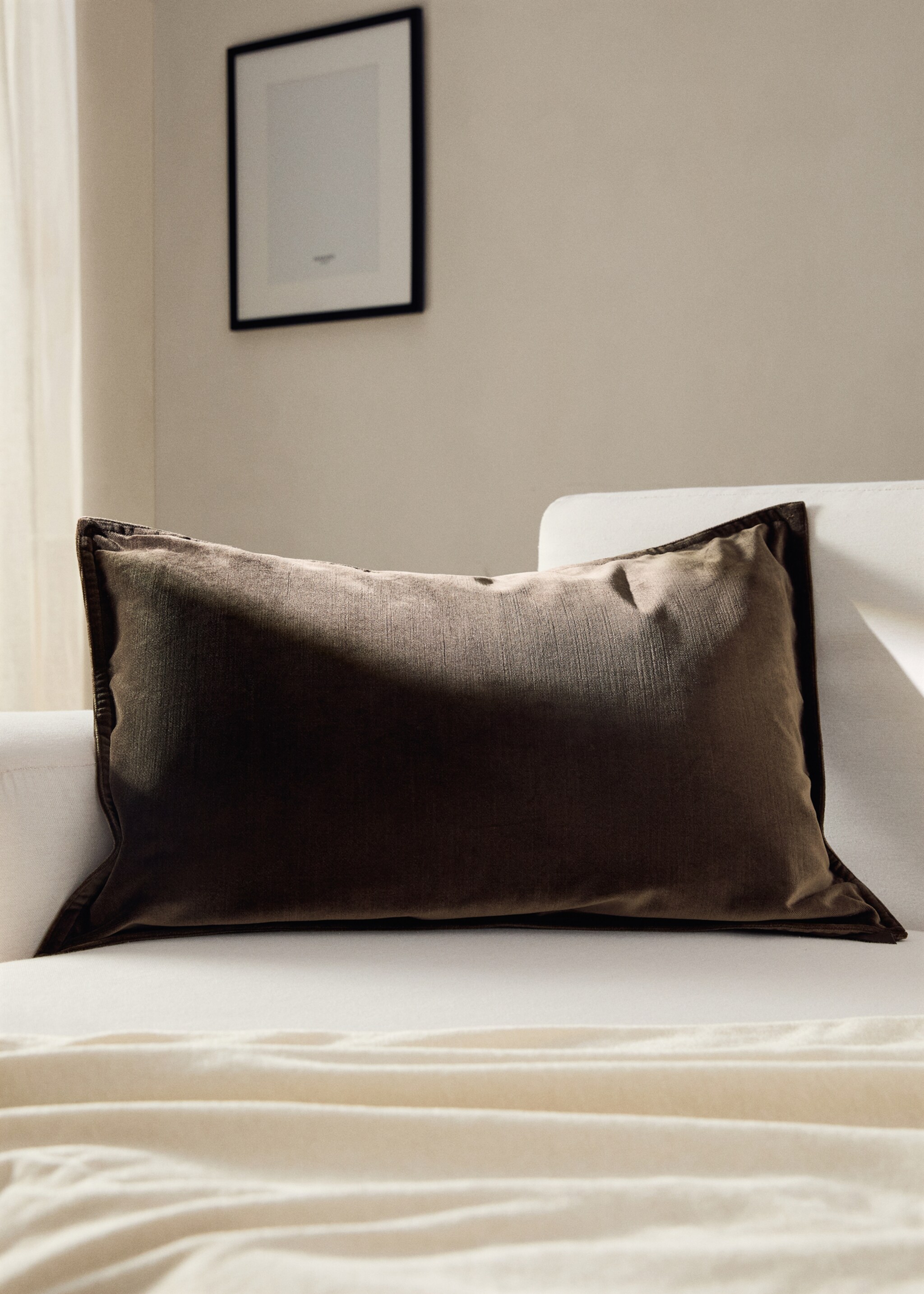 Velvet cushion cover 40x60 cm - General plane