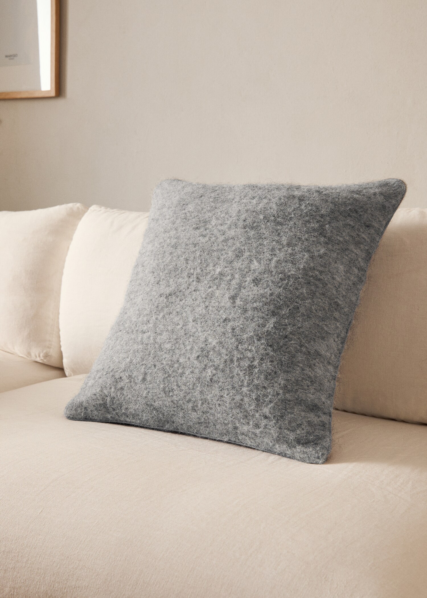 50x50 cm cushion cover with a tousled effect - Allmän bild
