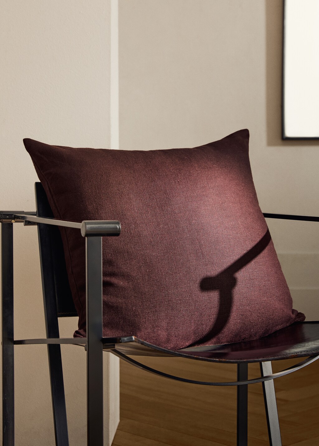 Linen cushion cover 50x50 cm