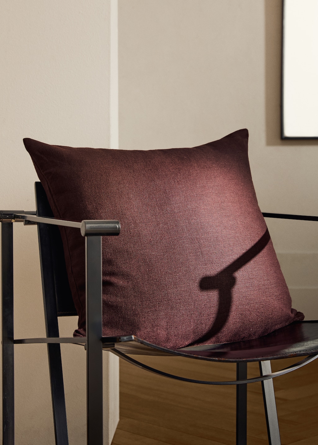 Linen cushion cover 50x50 cm