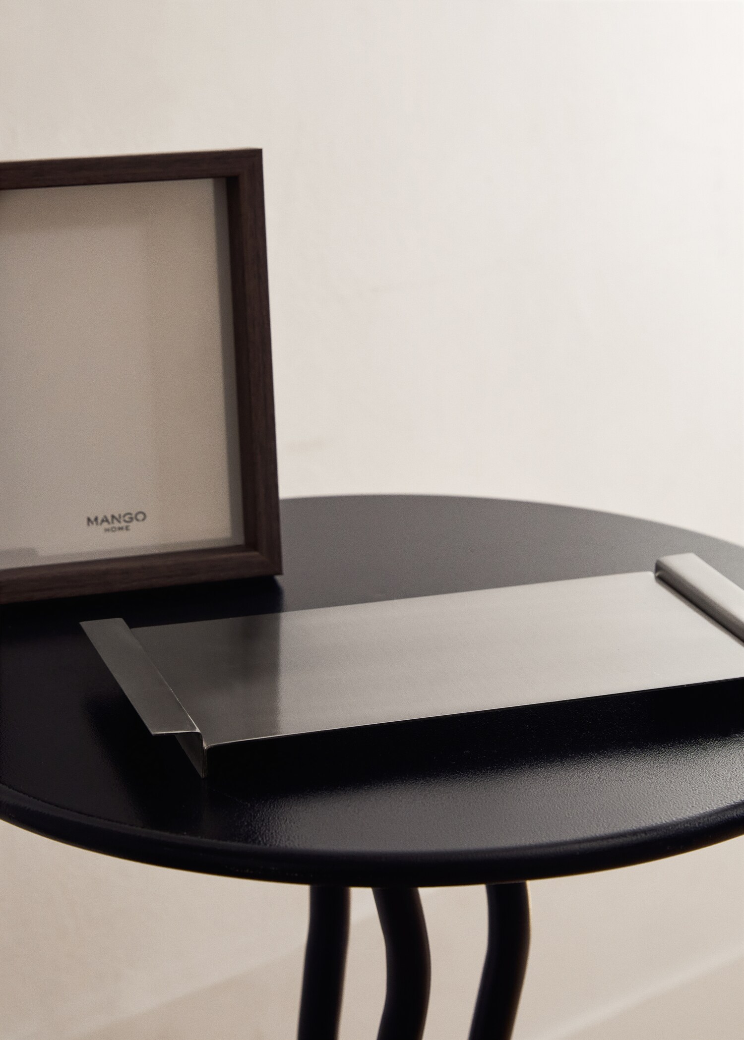 Decorative metal tray - General plane