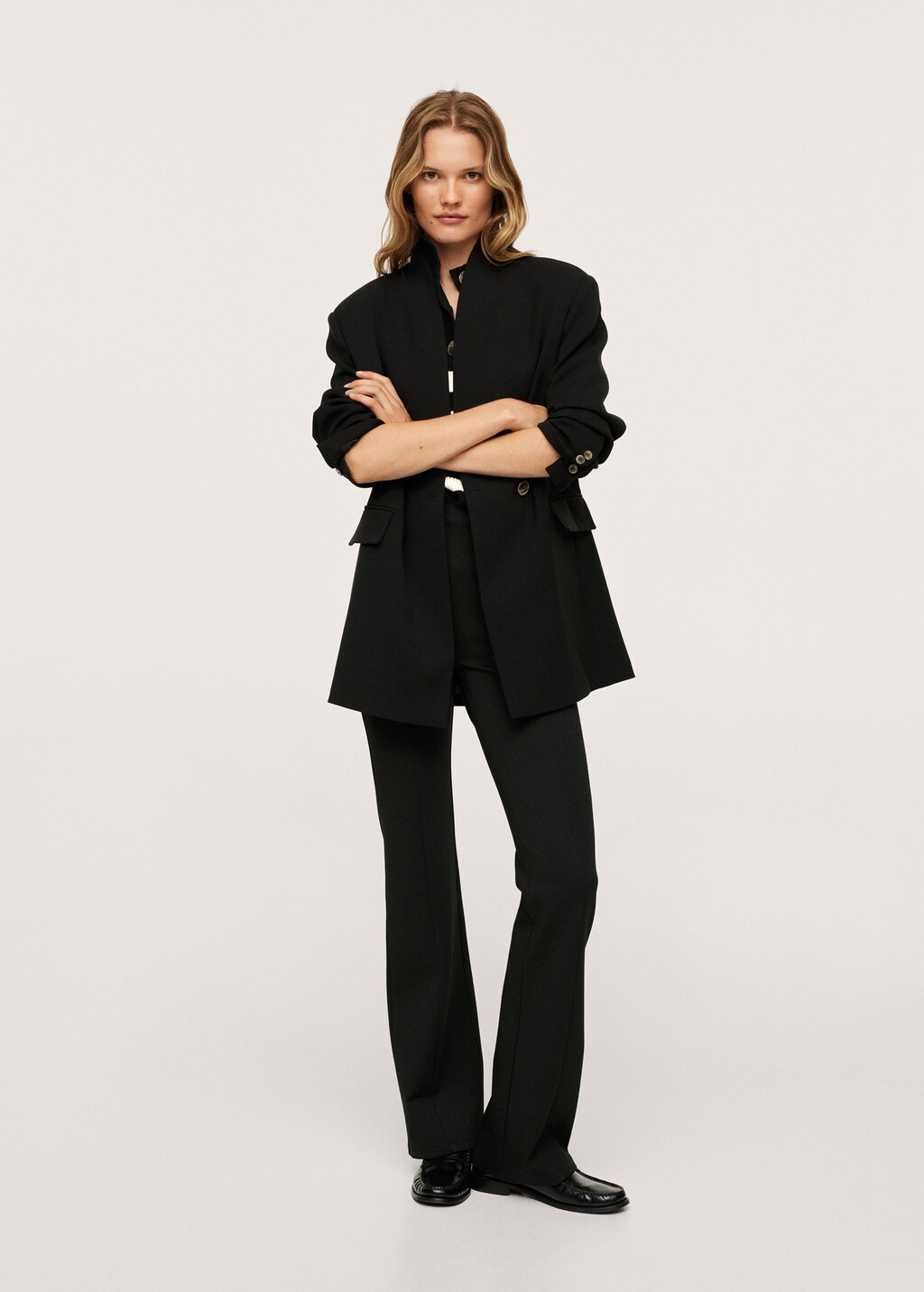 Manteau style blazer