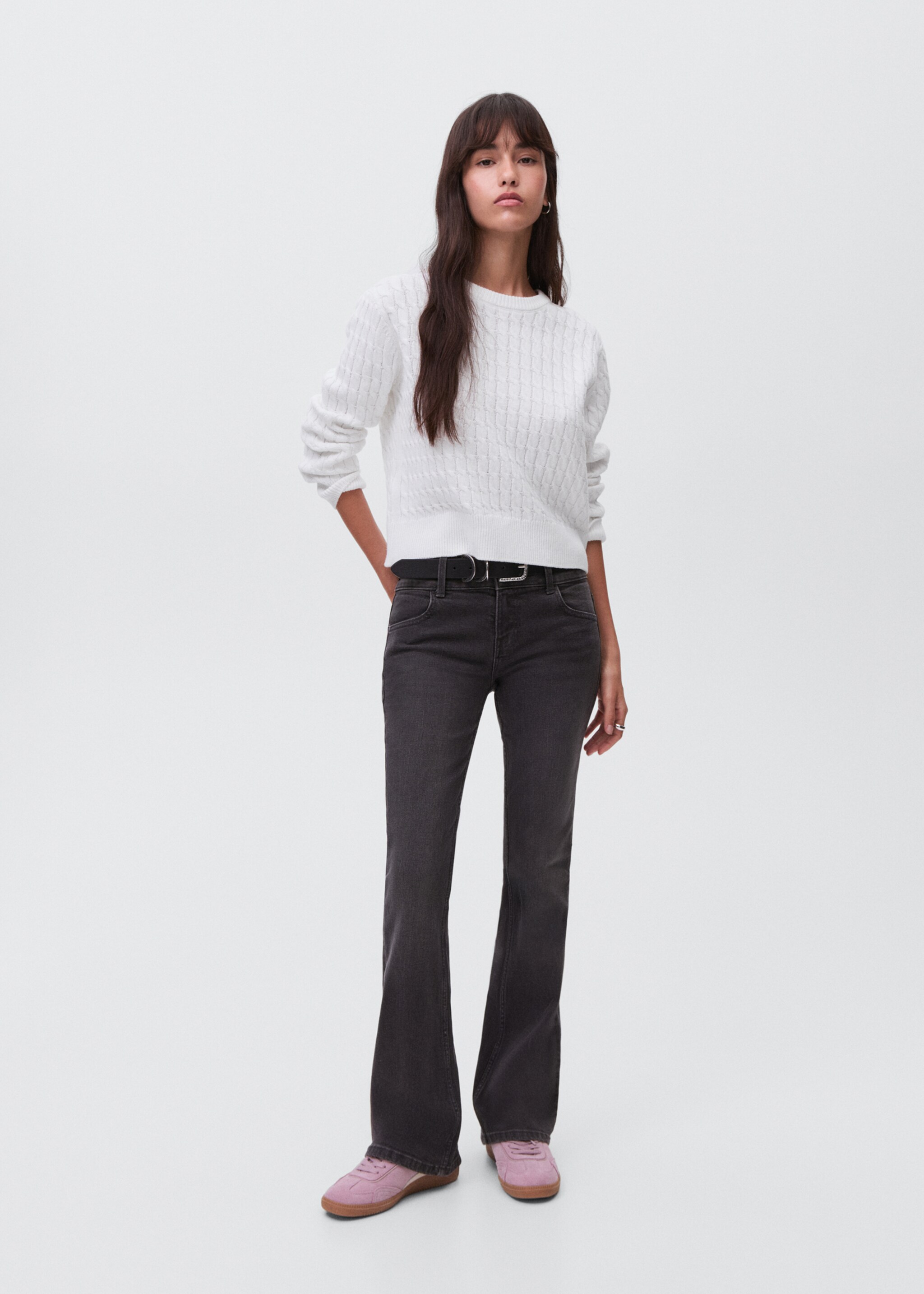 Braided knitted sweater - General plane