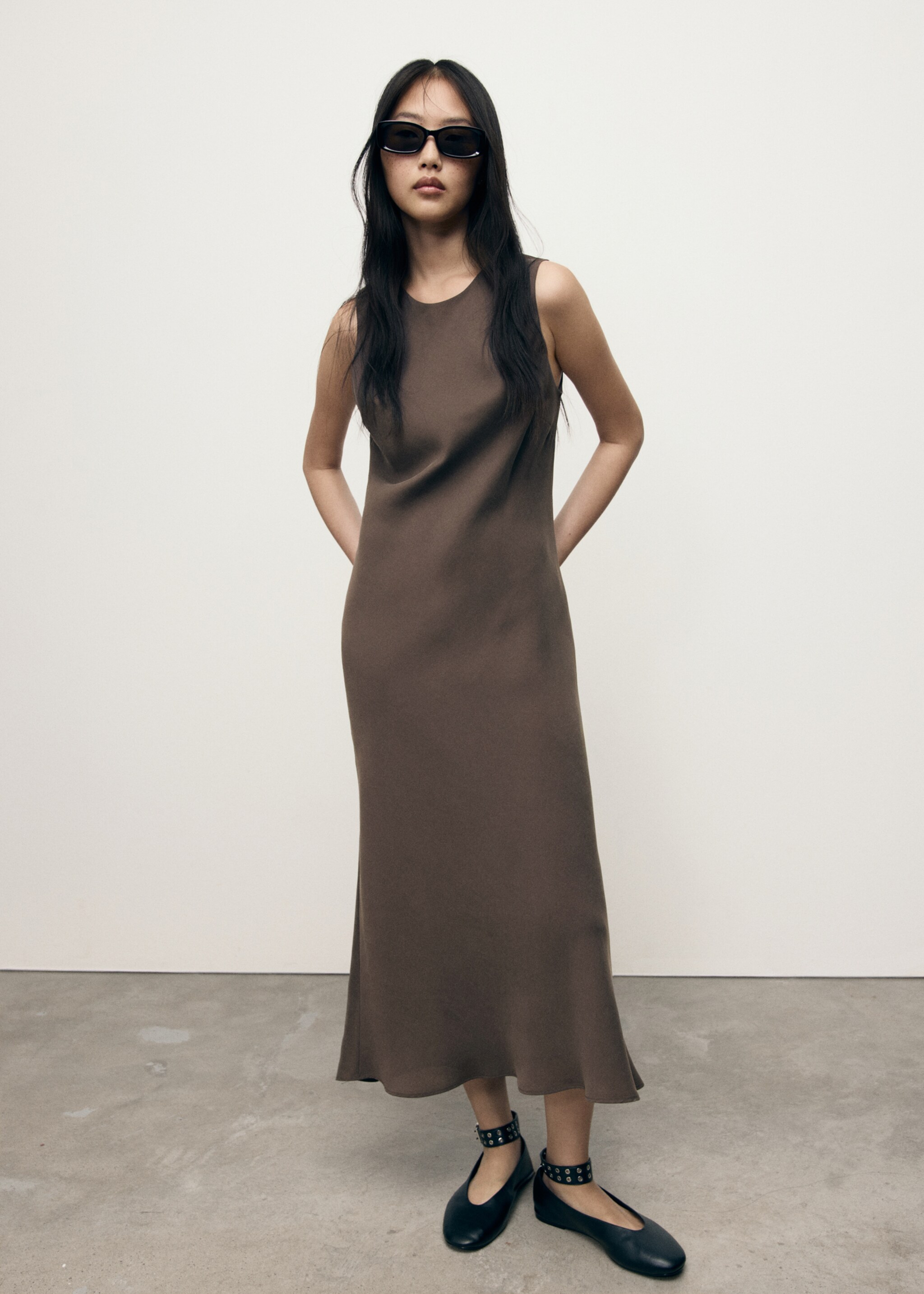 Modal midi-dress - General plane
