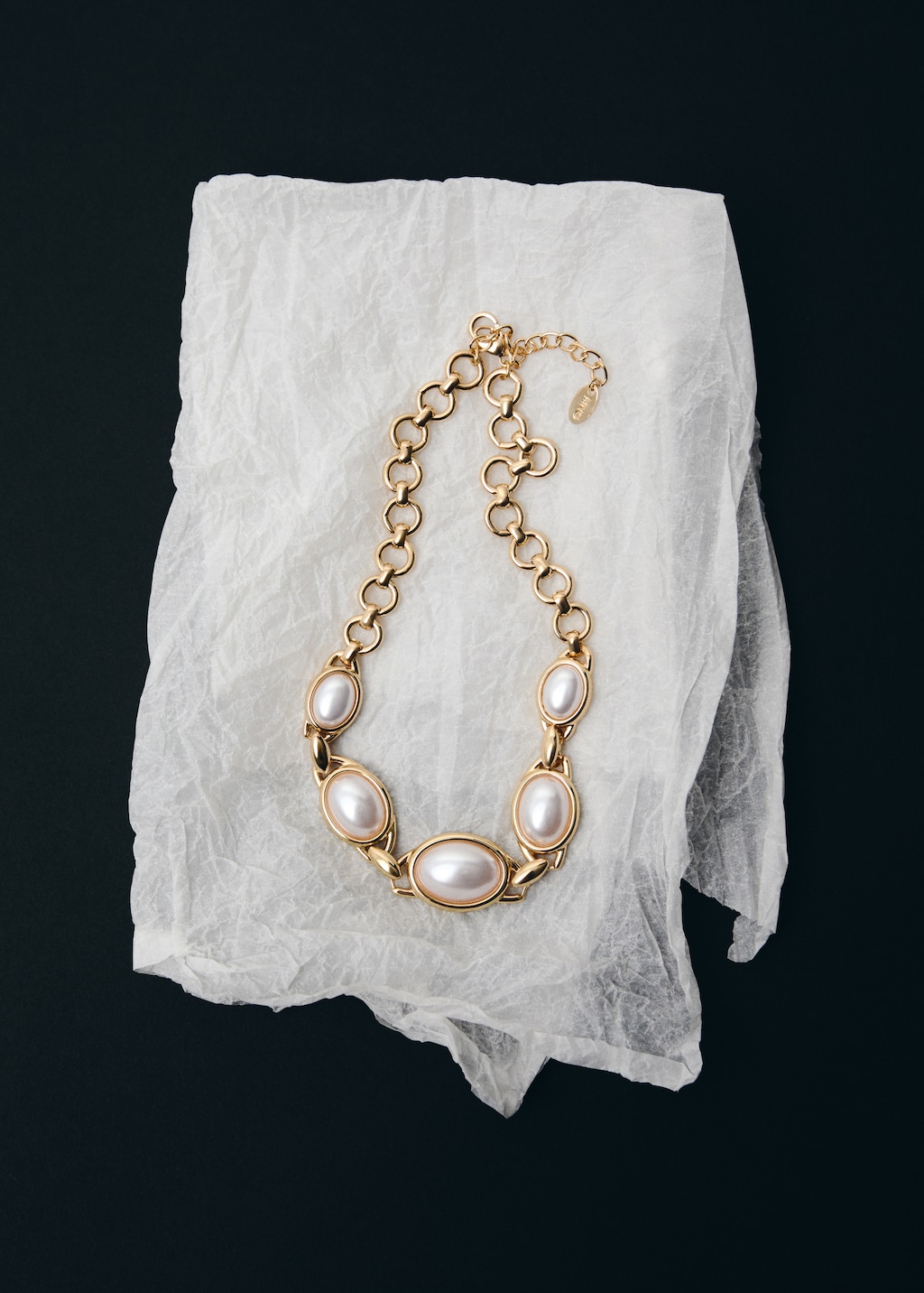 Collar combinado perlas