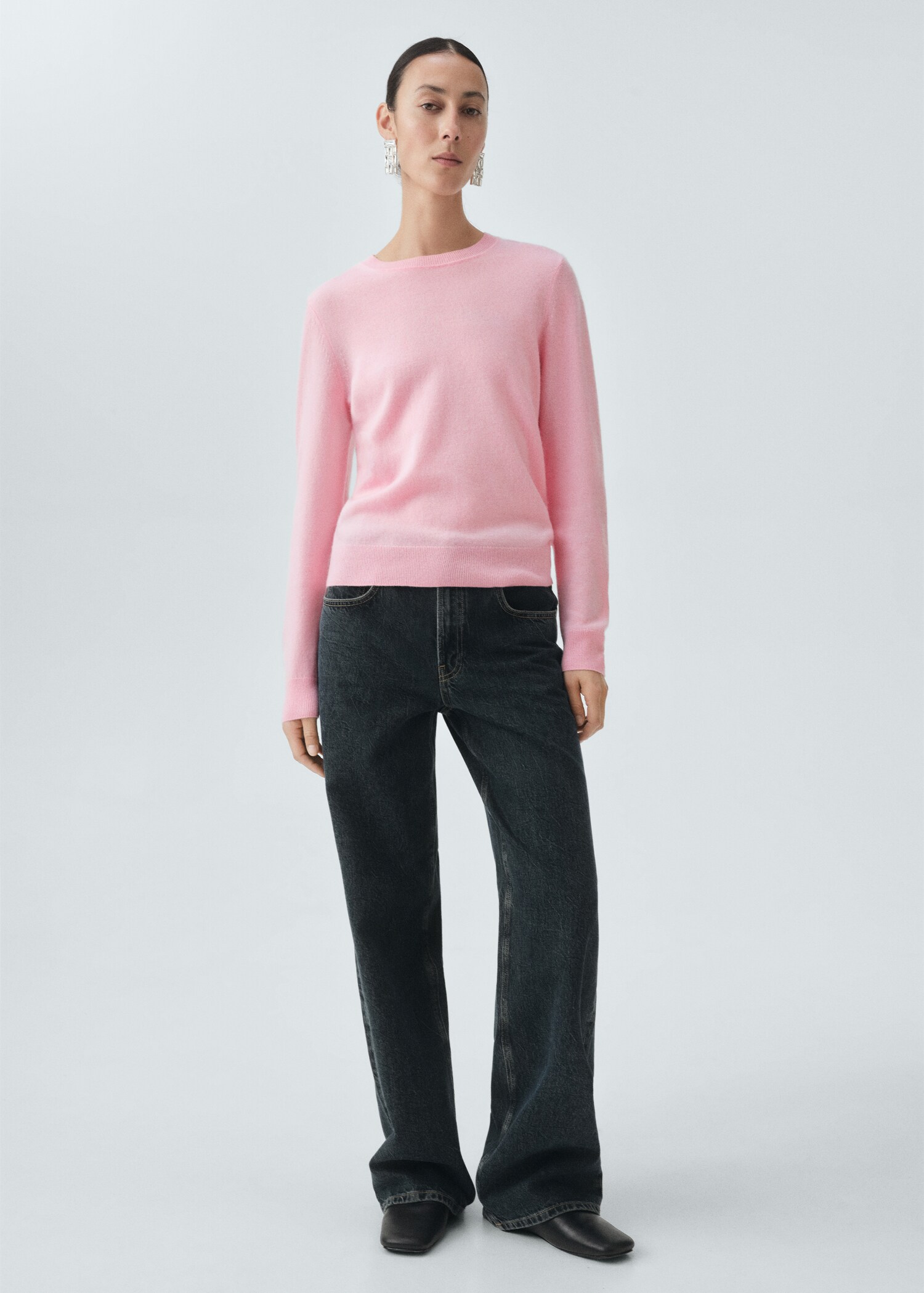 100% cashmere sweater - General plane