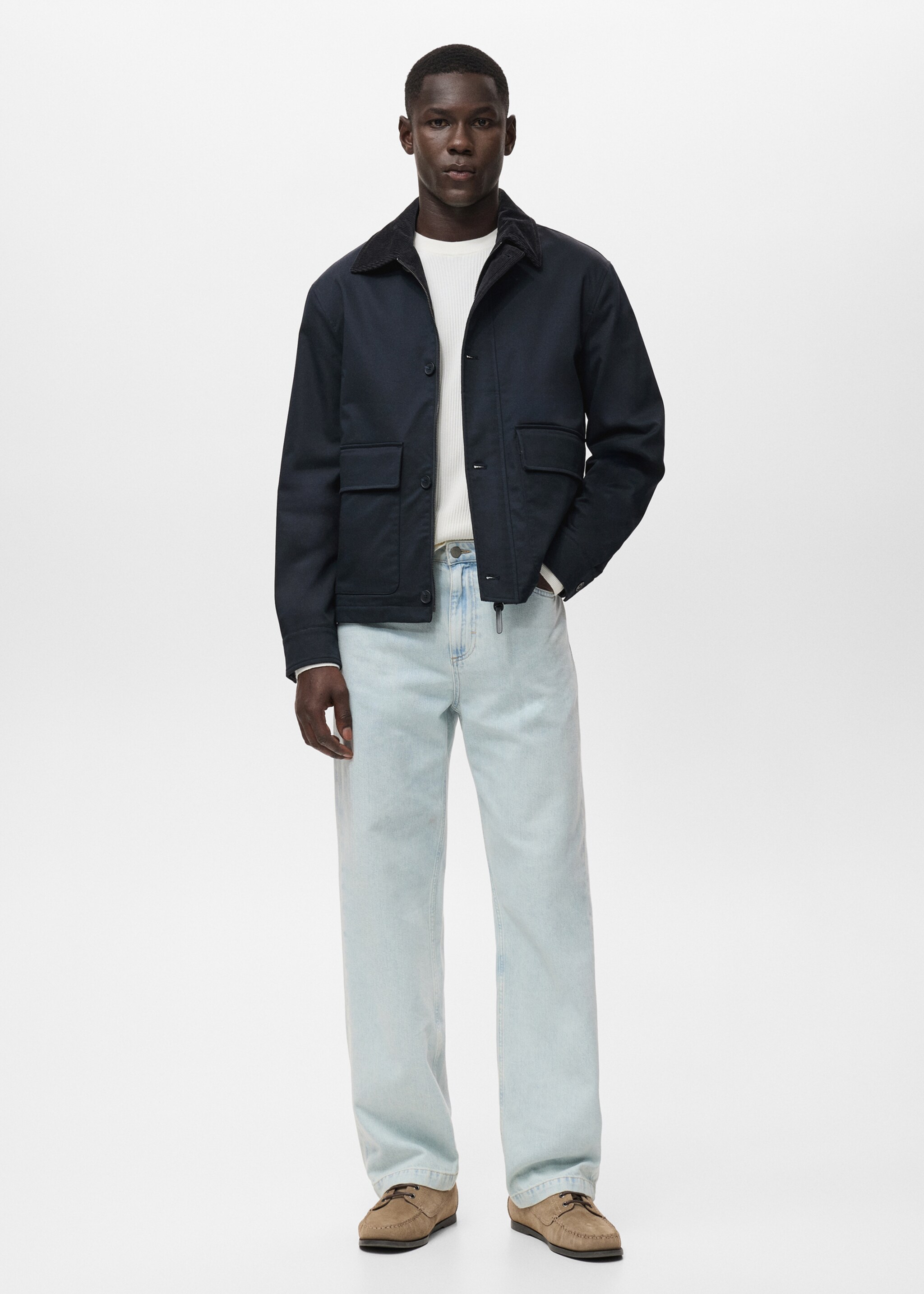 Veste mac - Plan général, Bleu marine foncé. Ref: 17005973-00.