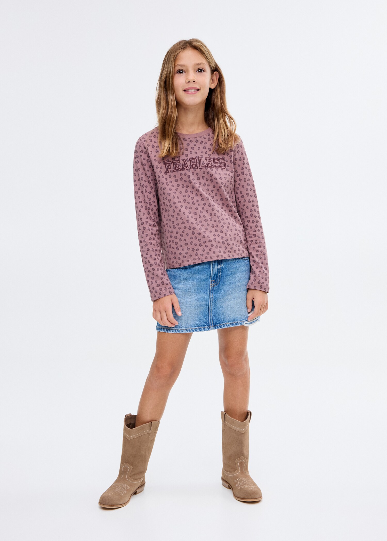 Shirt mit Leopardenmuster - Allgemeine Ansicht
