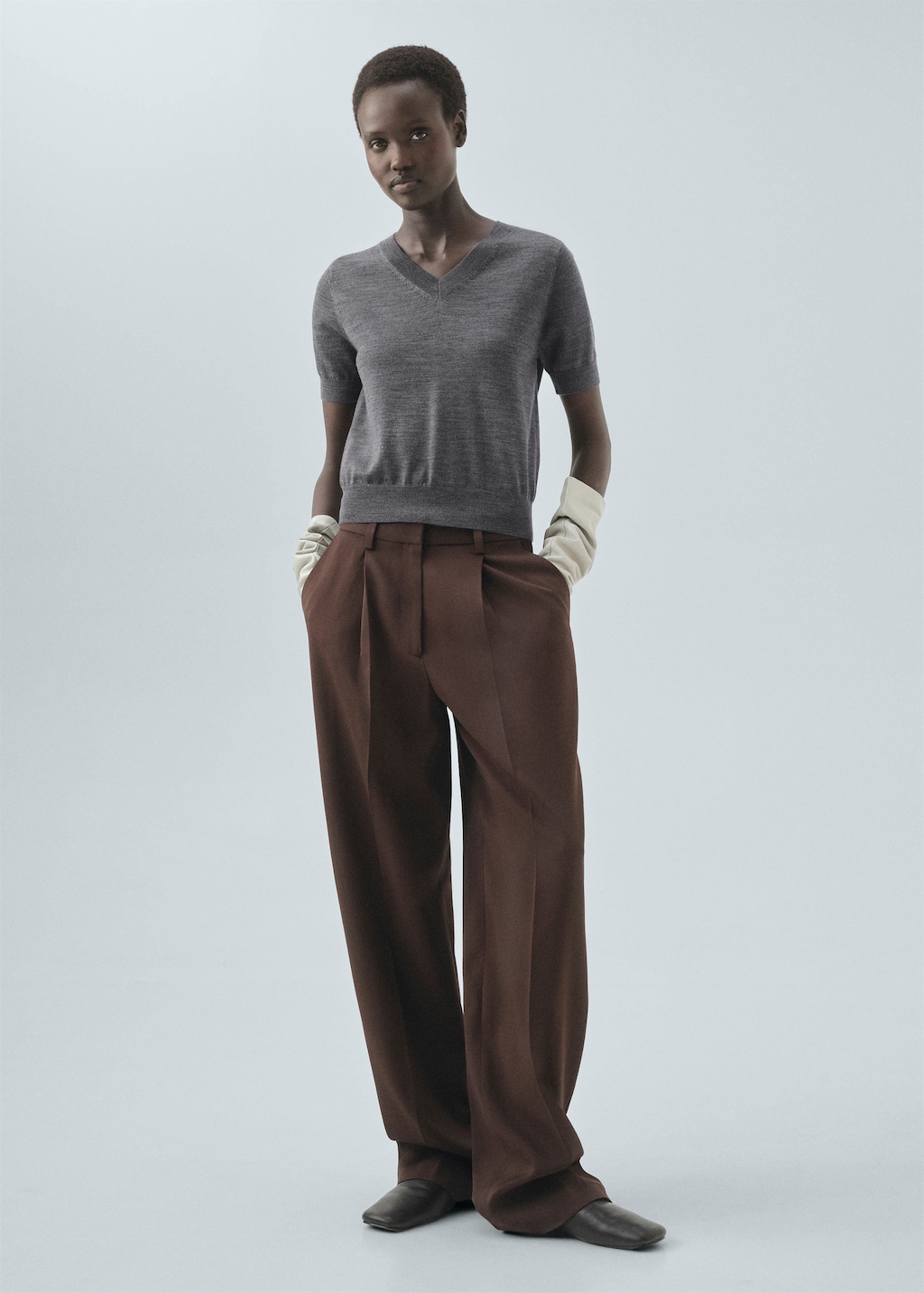 Mango 100% merino wool sweater