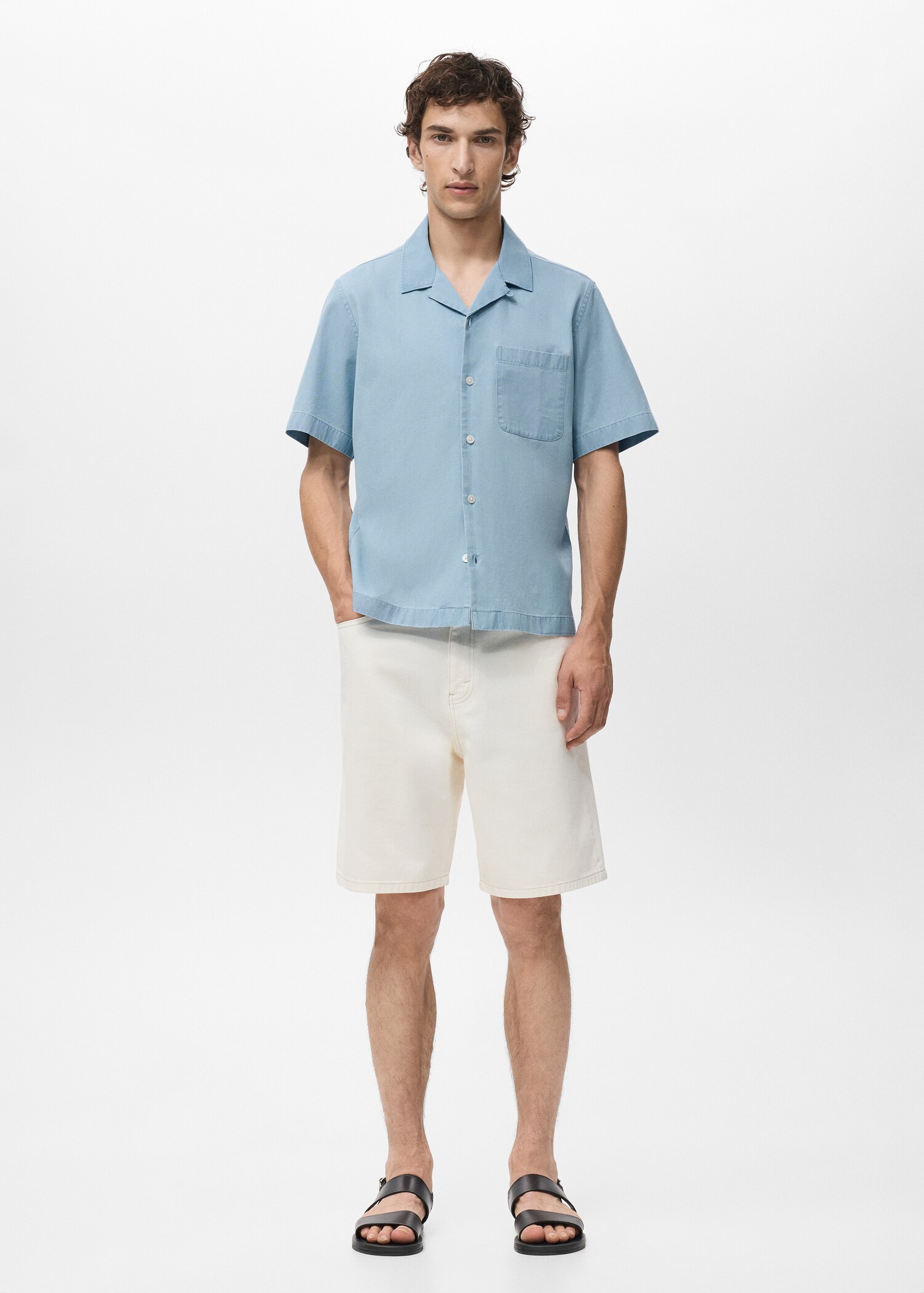 Camisa vaquera 100% algodón - Plano general