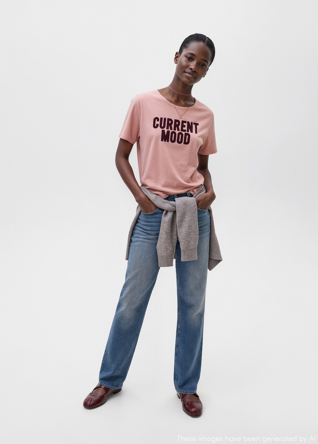 Short-sleeved printed t-shirt