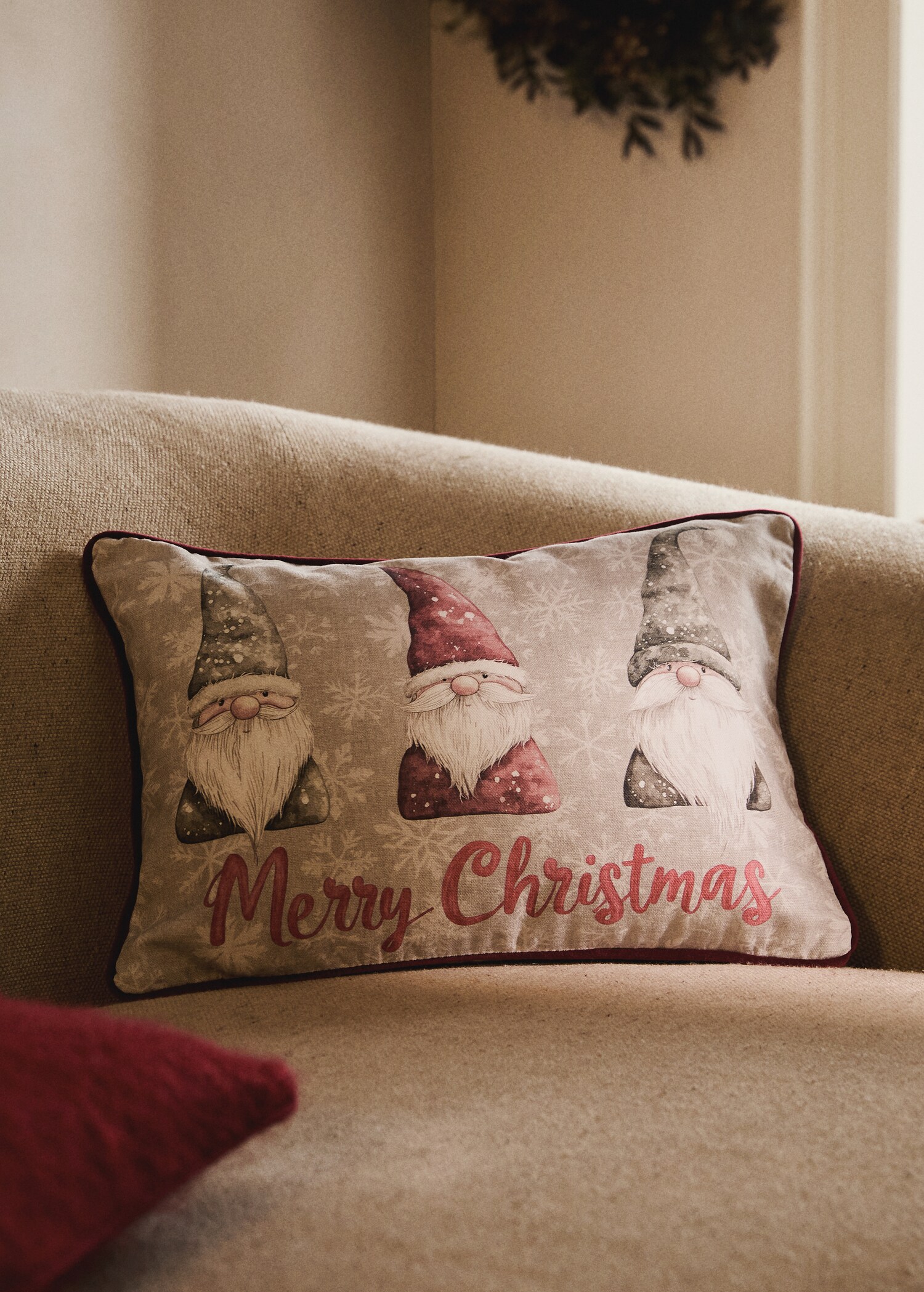 Gnomes cushion cover 30x40 cm - General plane