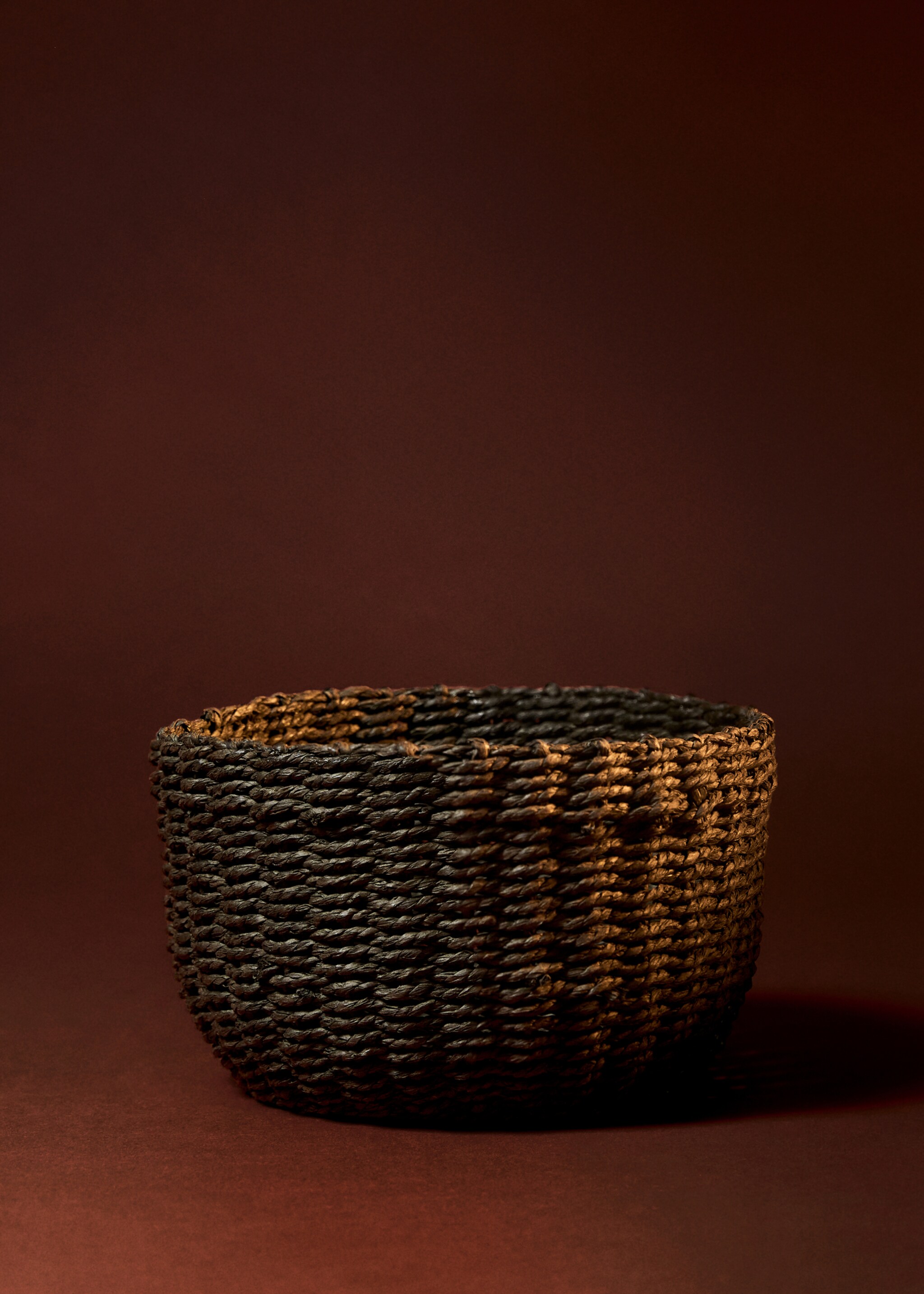 Round paper basket - General plane, Grey. Ref: 17008278-00.