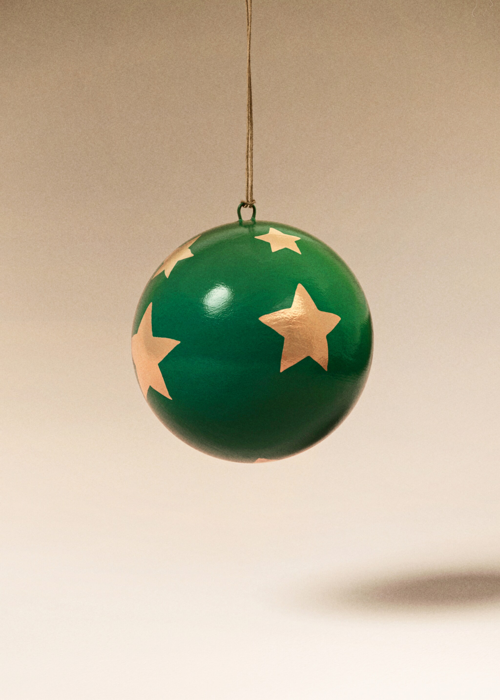 Papier-mâché ornaments - General plane, Green. Ref: 17008303-00.