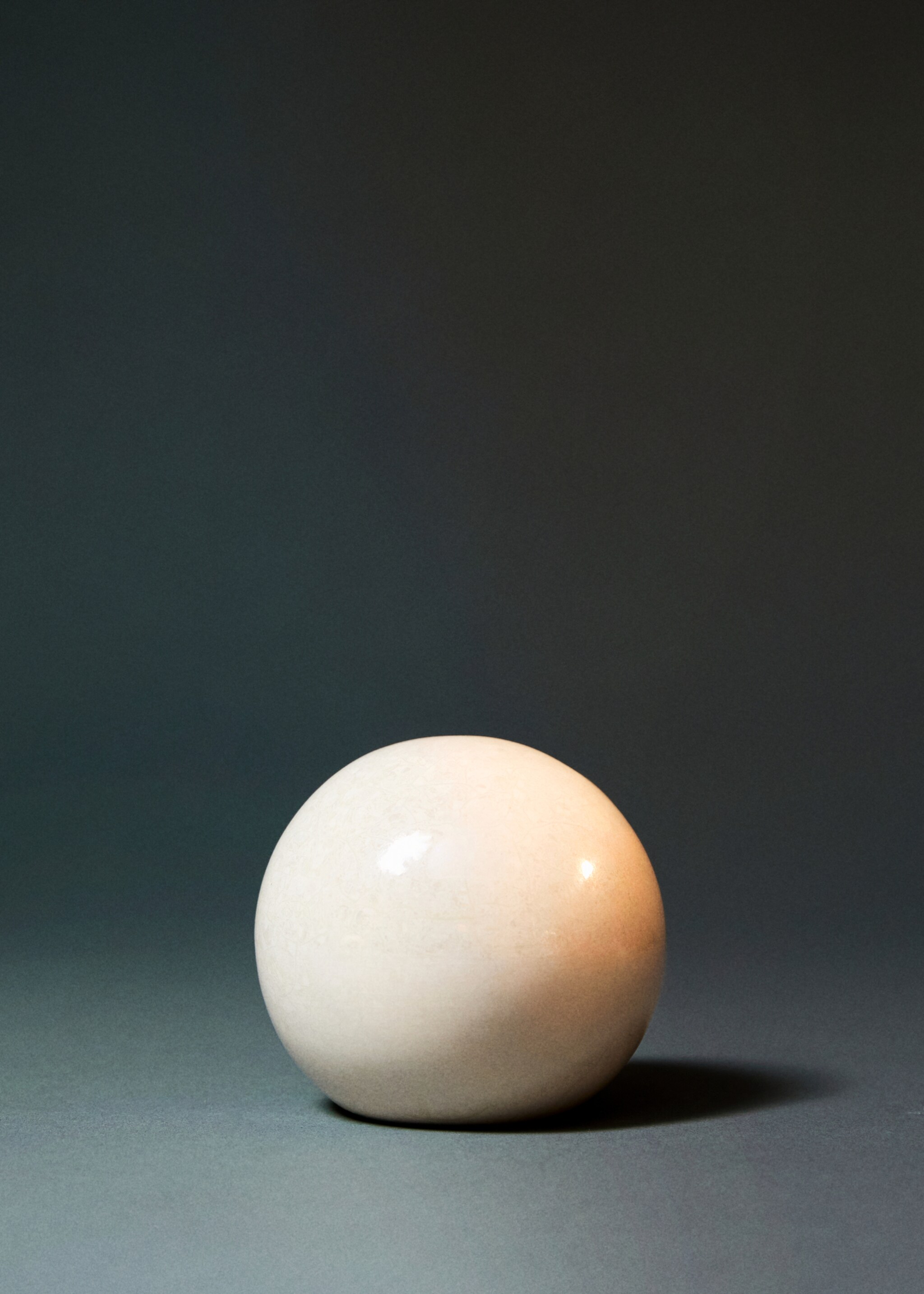 Large ceramic decorative marble - General plane, Light/Pastel Grey. Ref: 17008304-00.