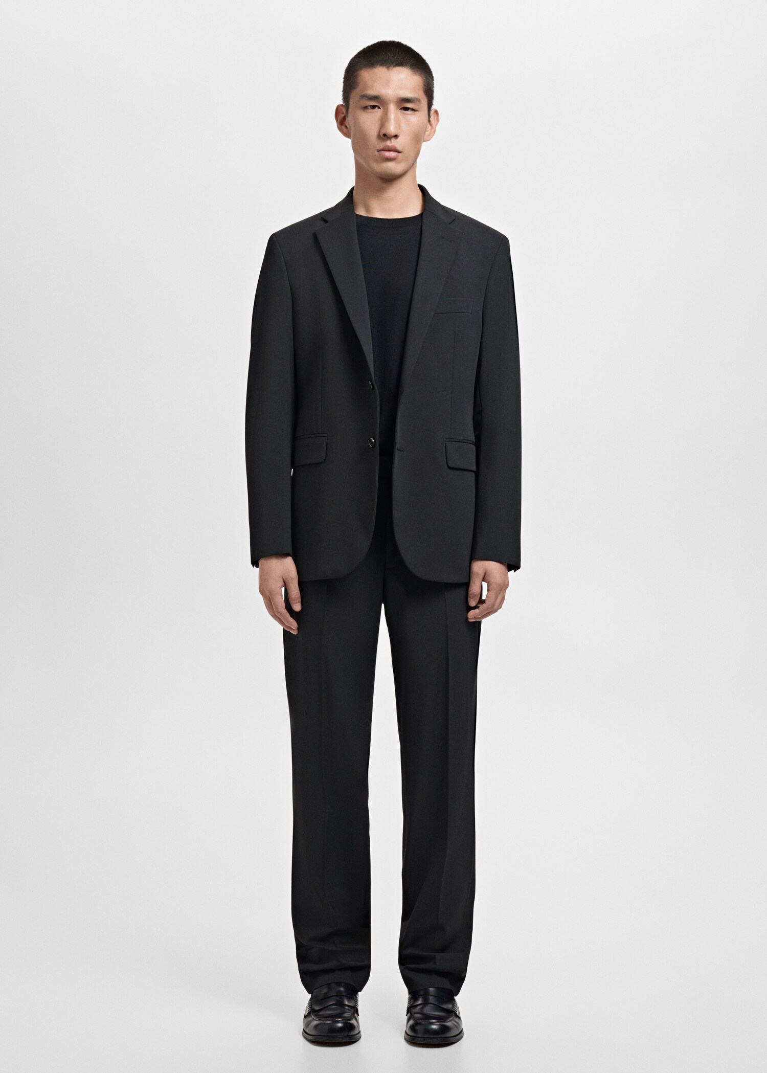 London regular-fit suit jacket - General plane