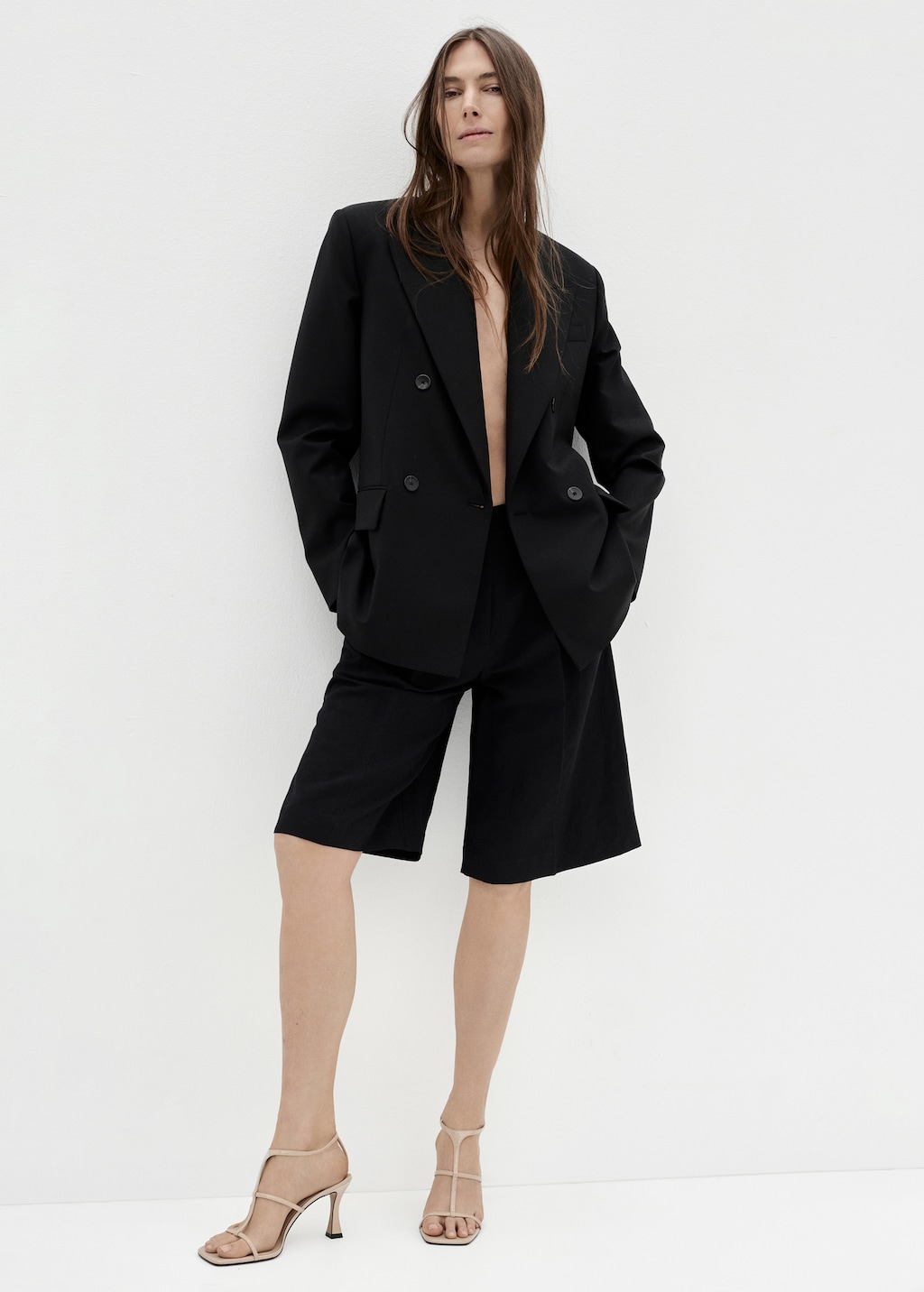 Mango Heel strips sandals