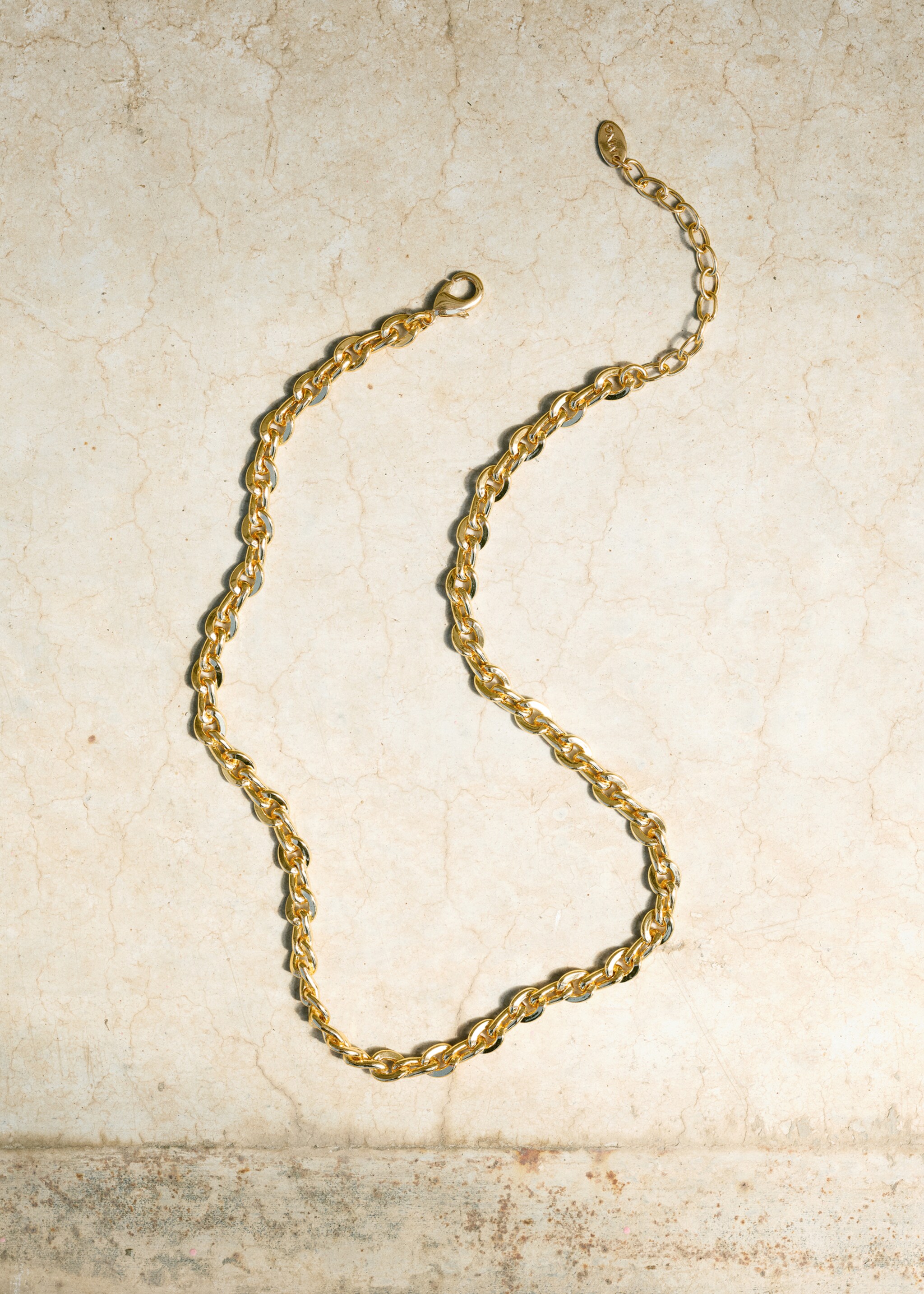 Colar de corrente - Plano geral, Ouro. Ref: 17011203-00.