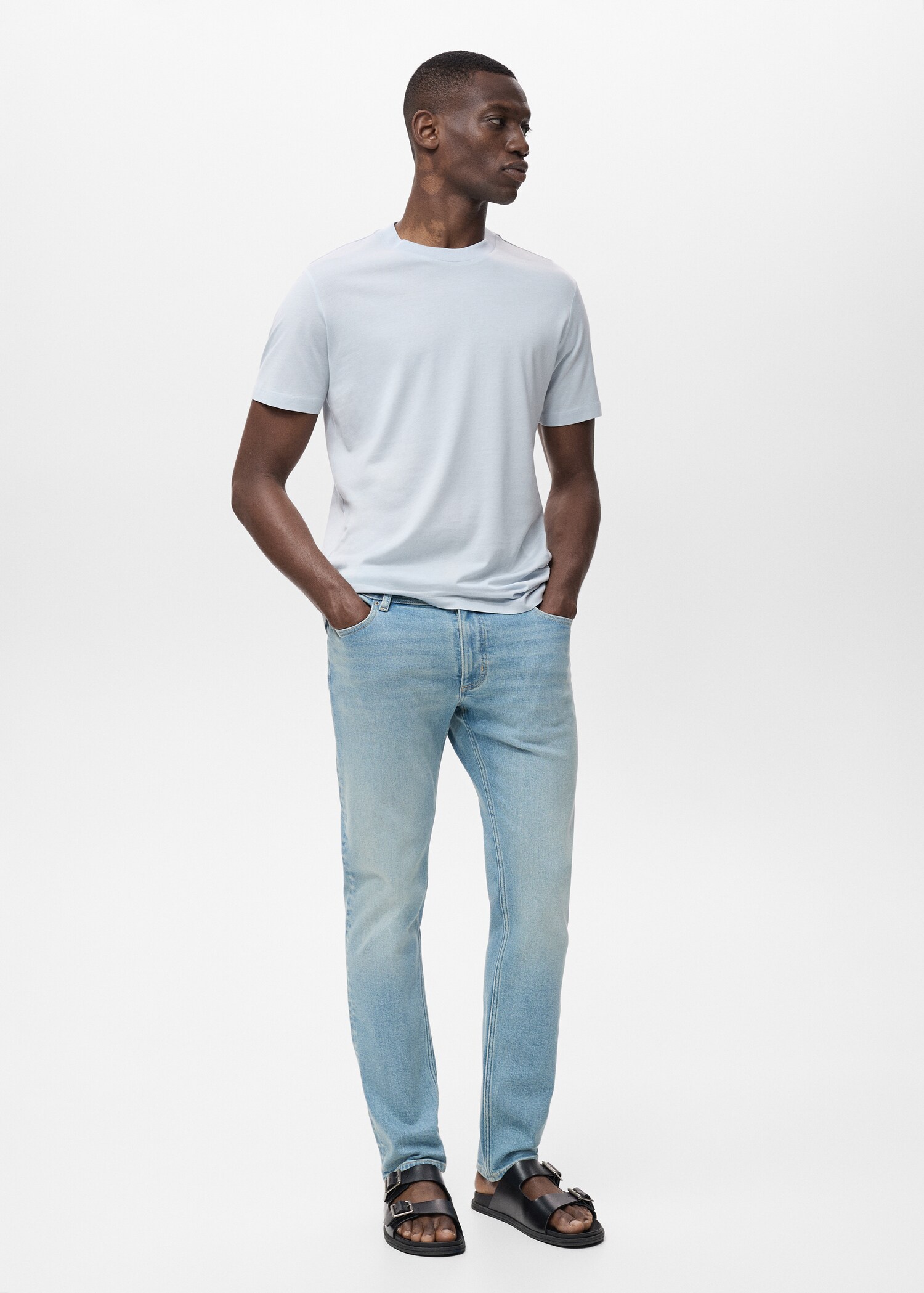 Slim-Fit-Jeans Jan im Used-Look - Allgemeine Ansicht