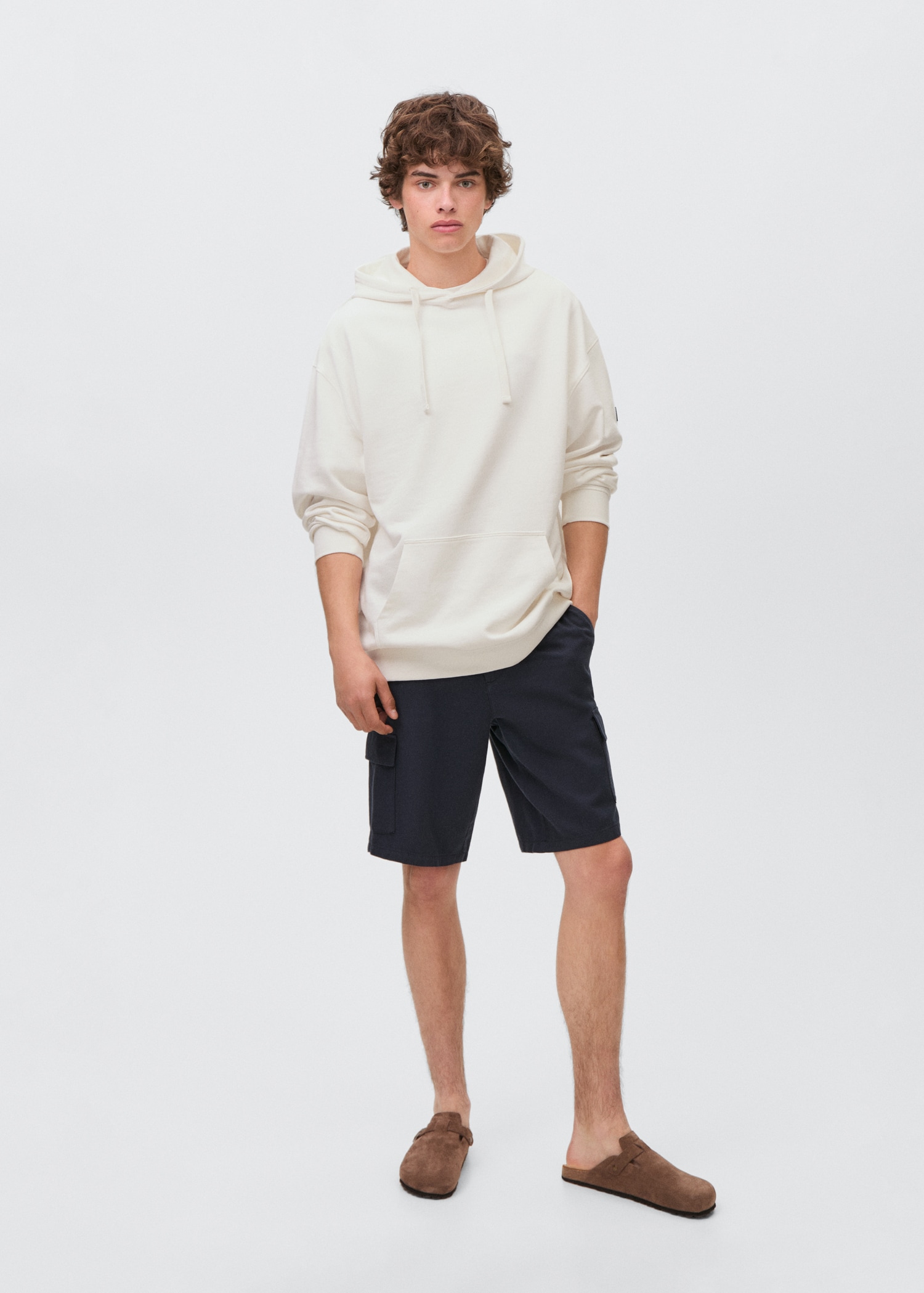 Baumwoll-Hoodie - Allgemeine Ansicht