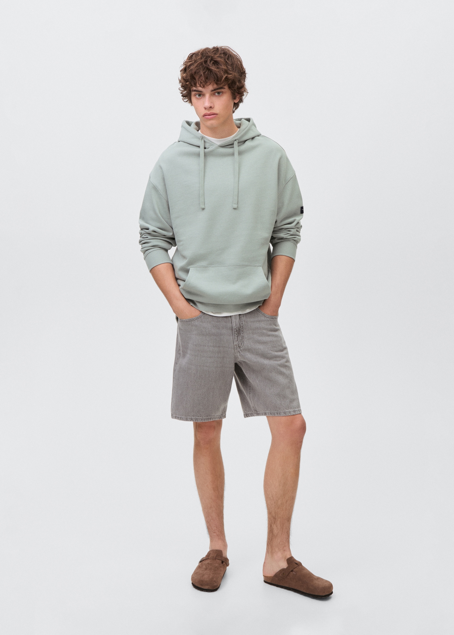 Baumwoll-Hoodie - Allgemeine Ansicht