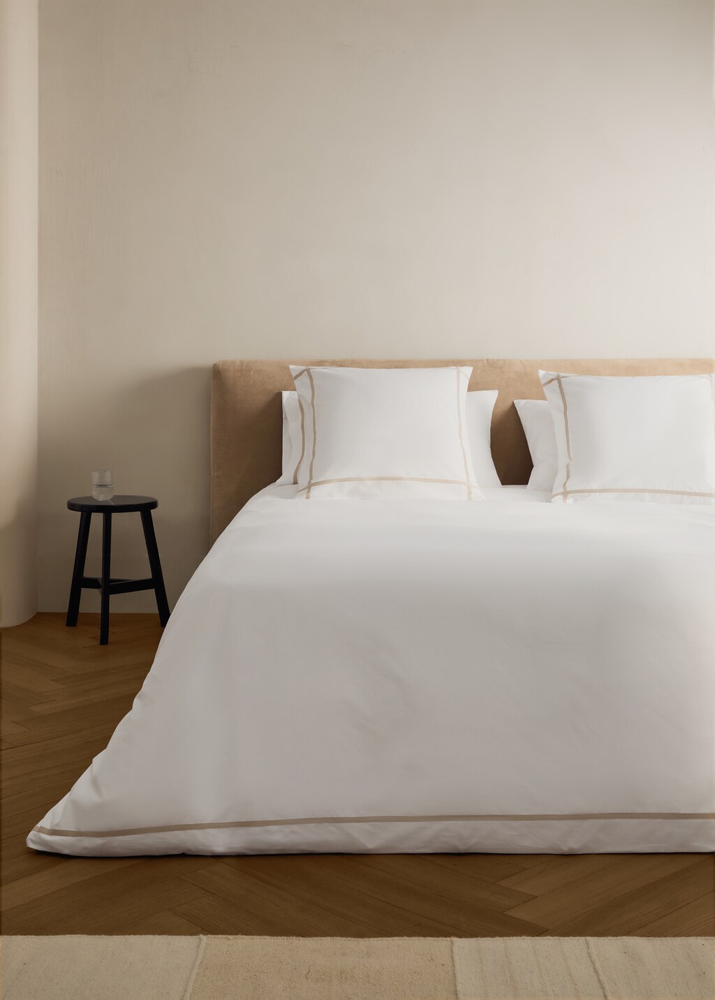 200-thread count percale cotton duvet cover for cm bed