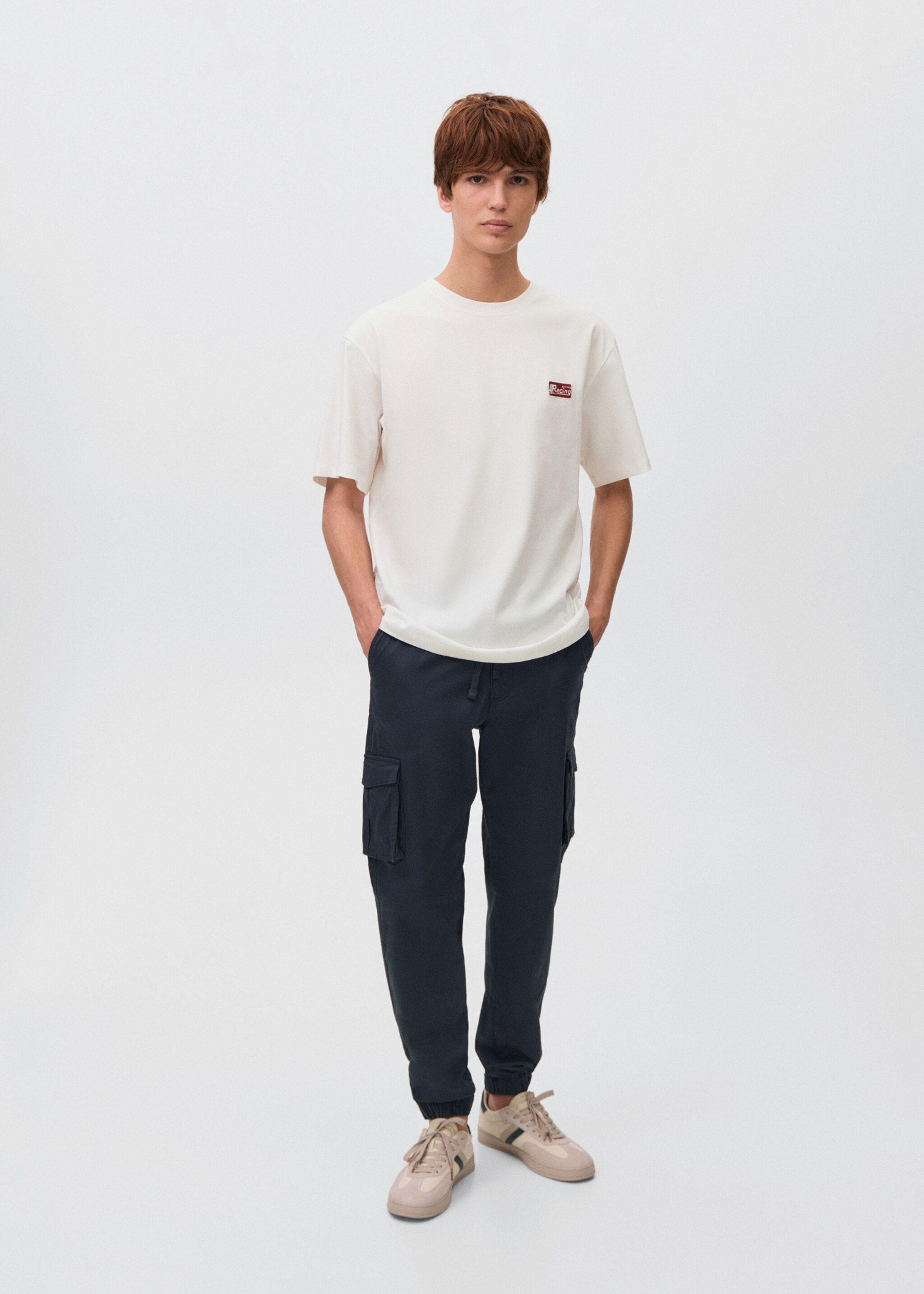 Cargo joggers with drawstring - General plane