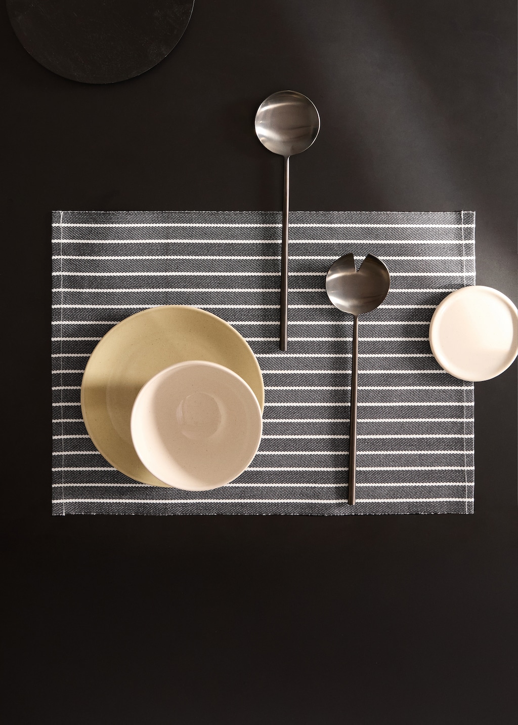 Cotton striped placemats