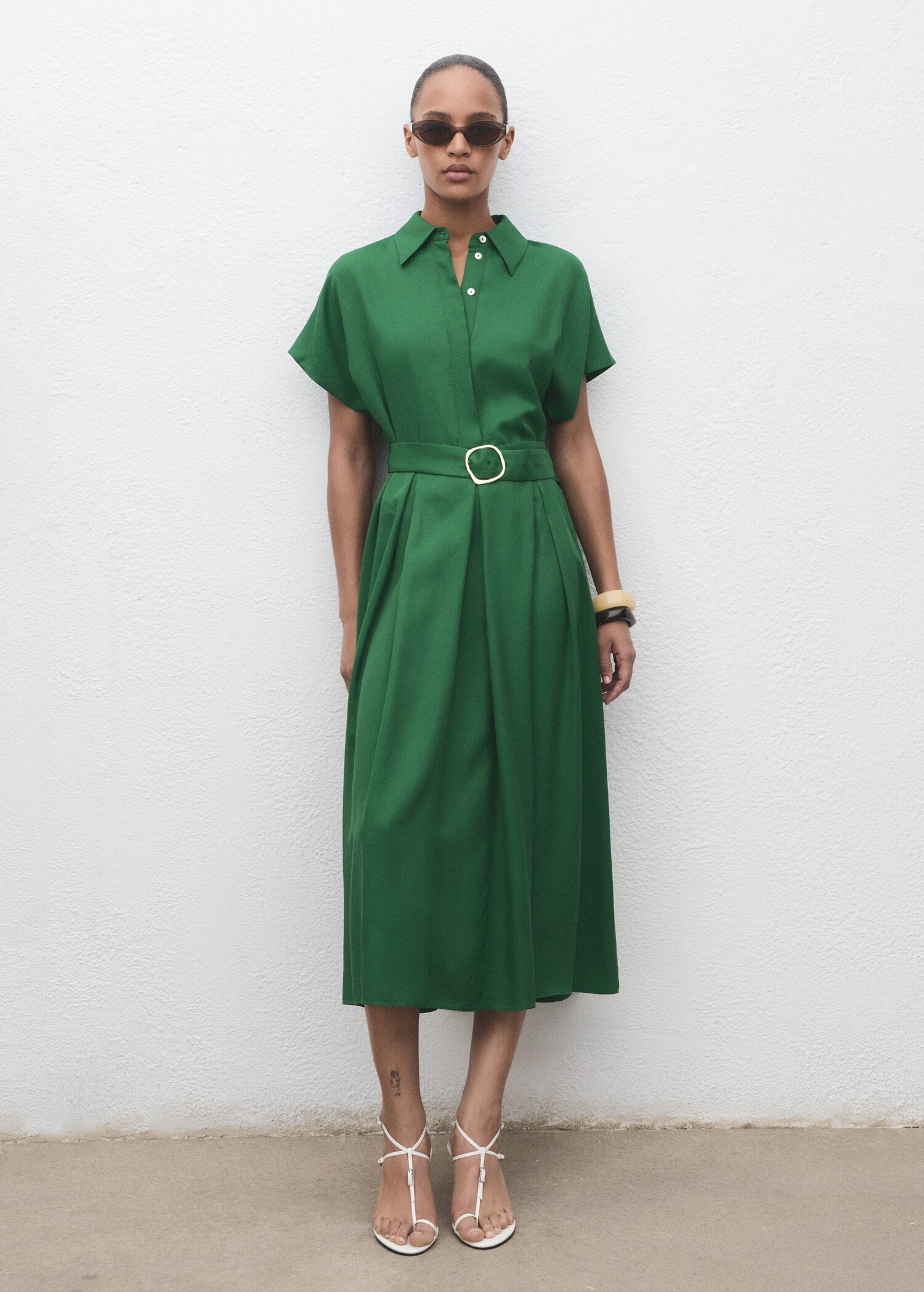 Robe chemise Lyocell - Plan général