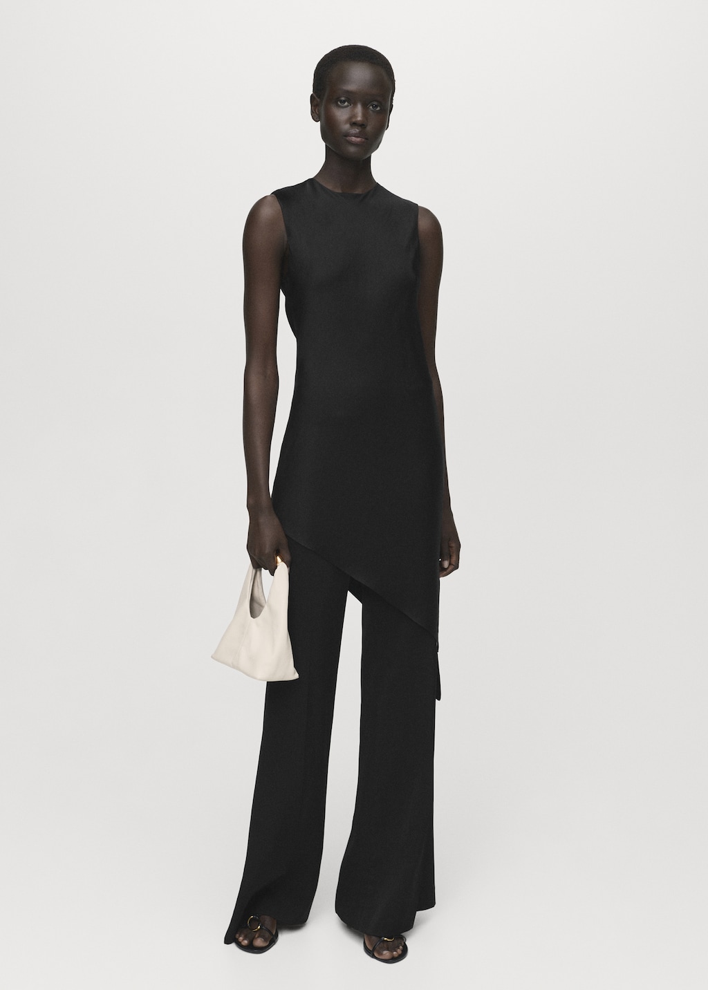 Long flared trousers - image 2