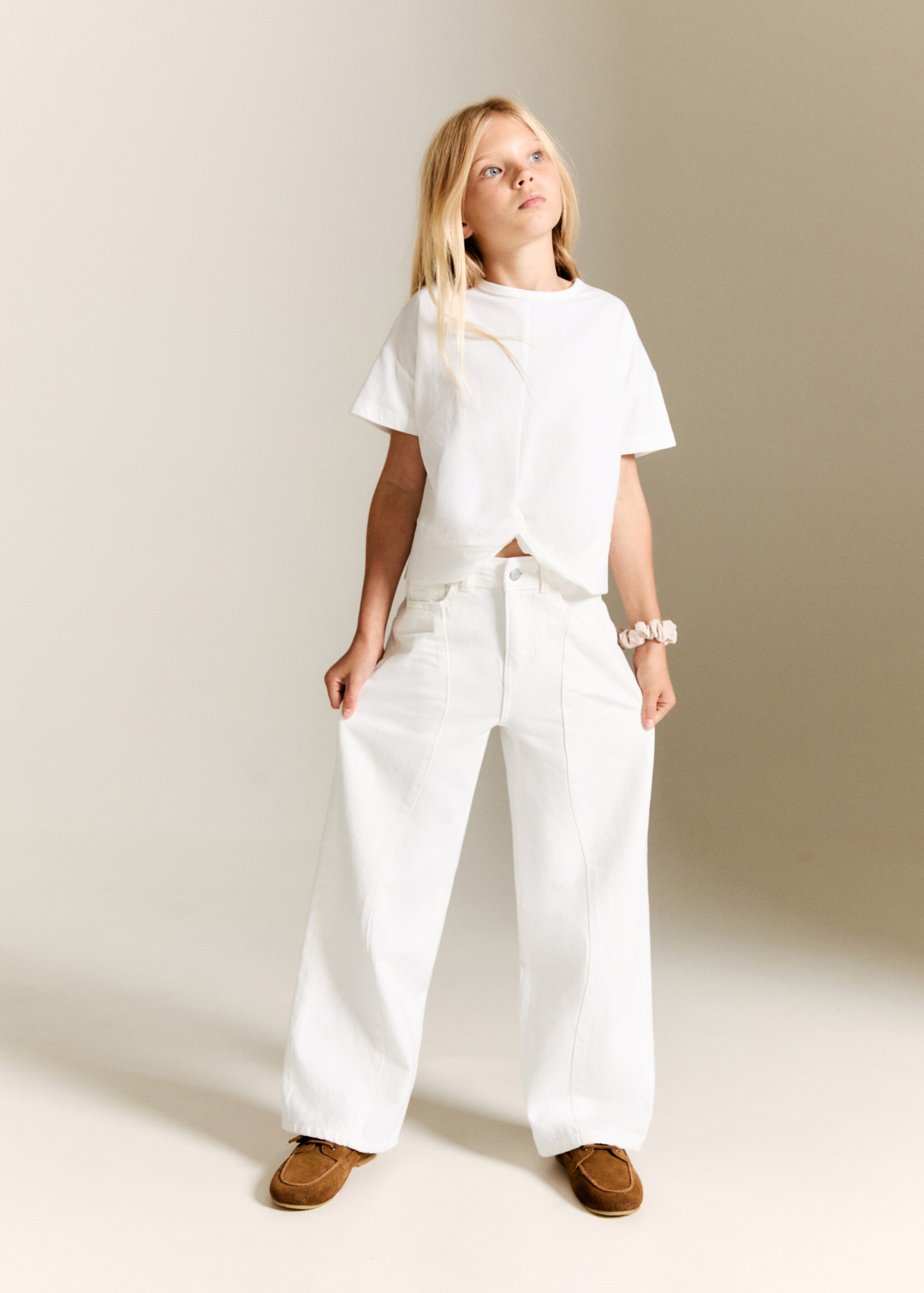 Knot cotton t-shirt - General plane