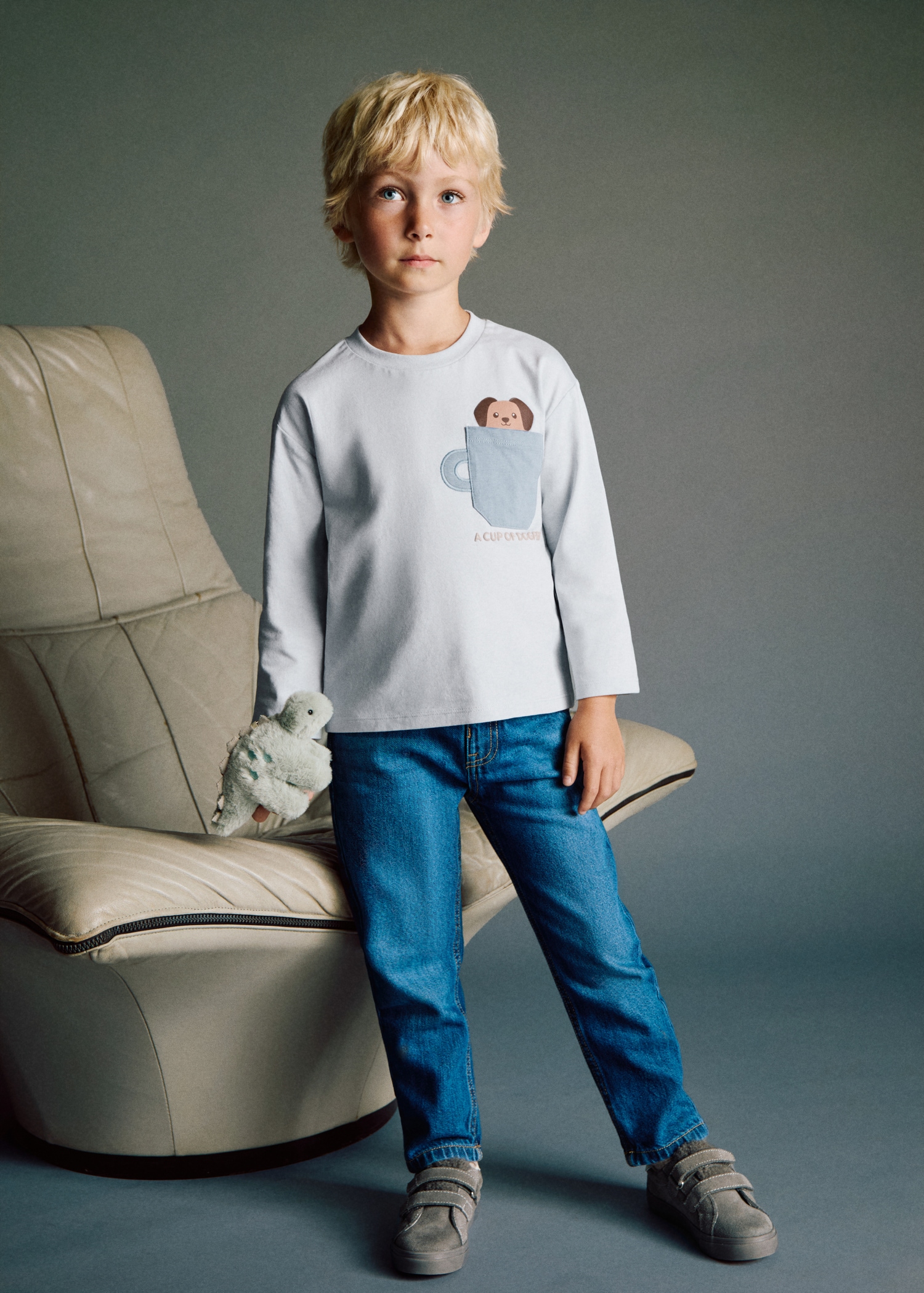 T-shirt estampada bolso Criança MANGO Portugal - Main Image