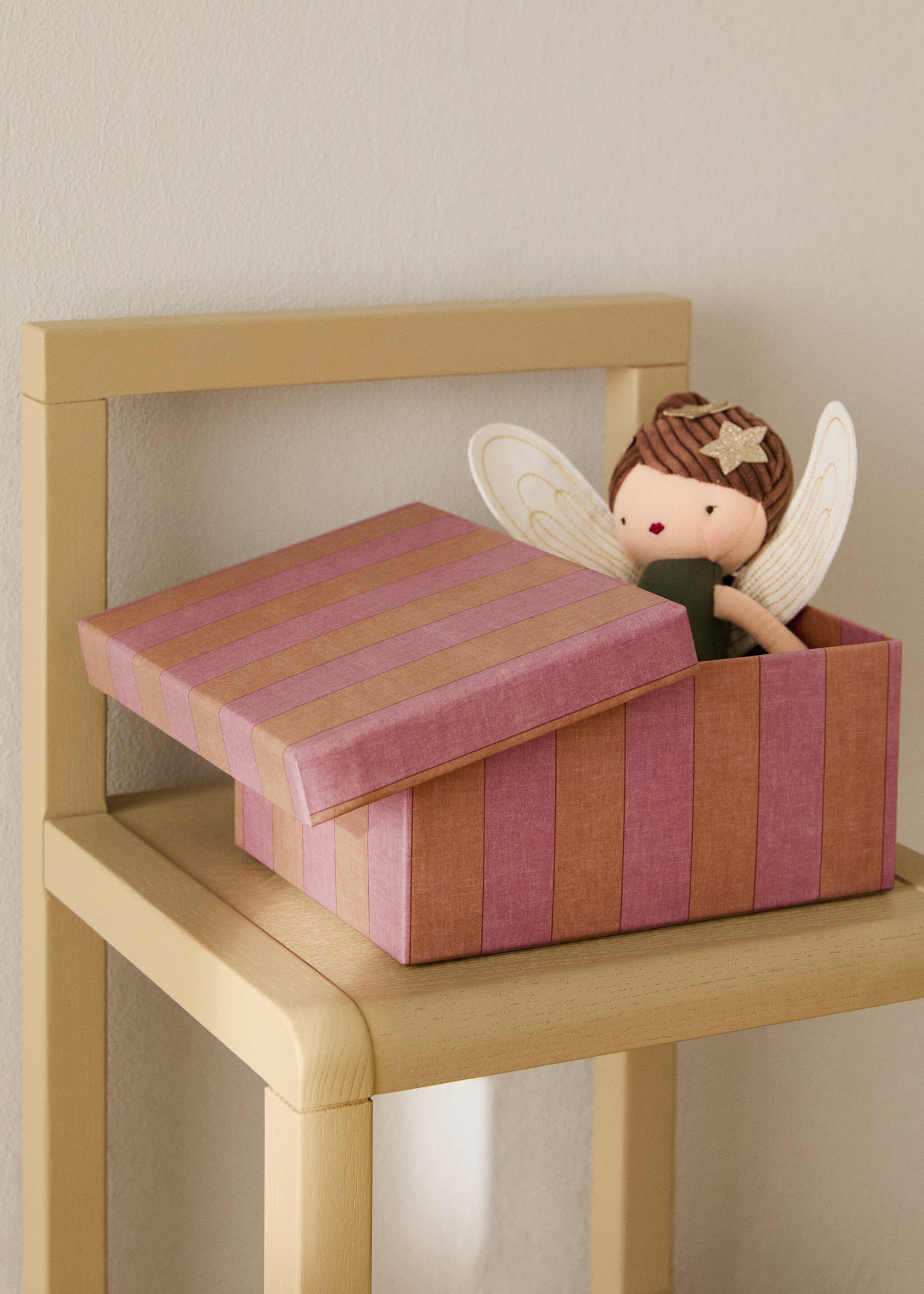 Small printed children's box - General plane, Yellow. Ref: 17014786-00.