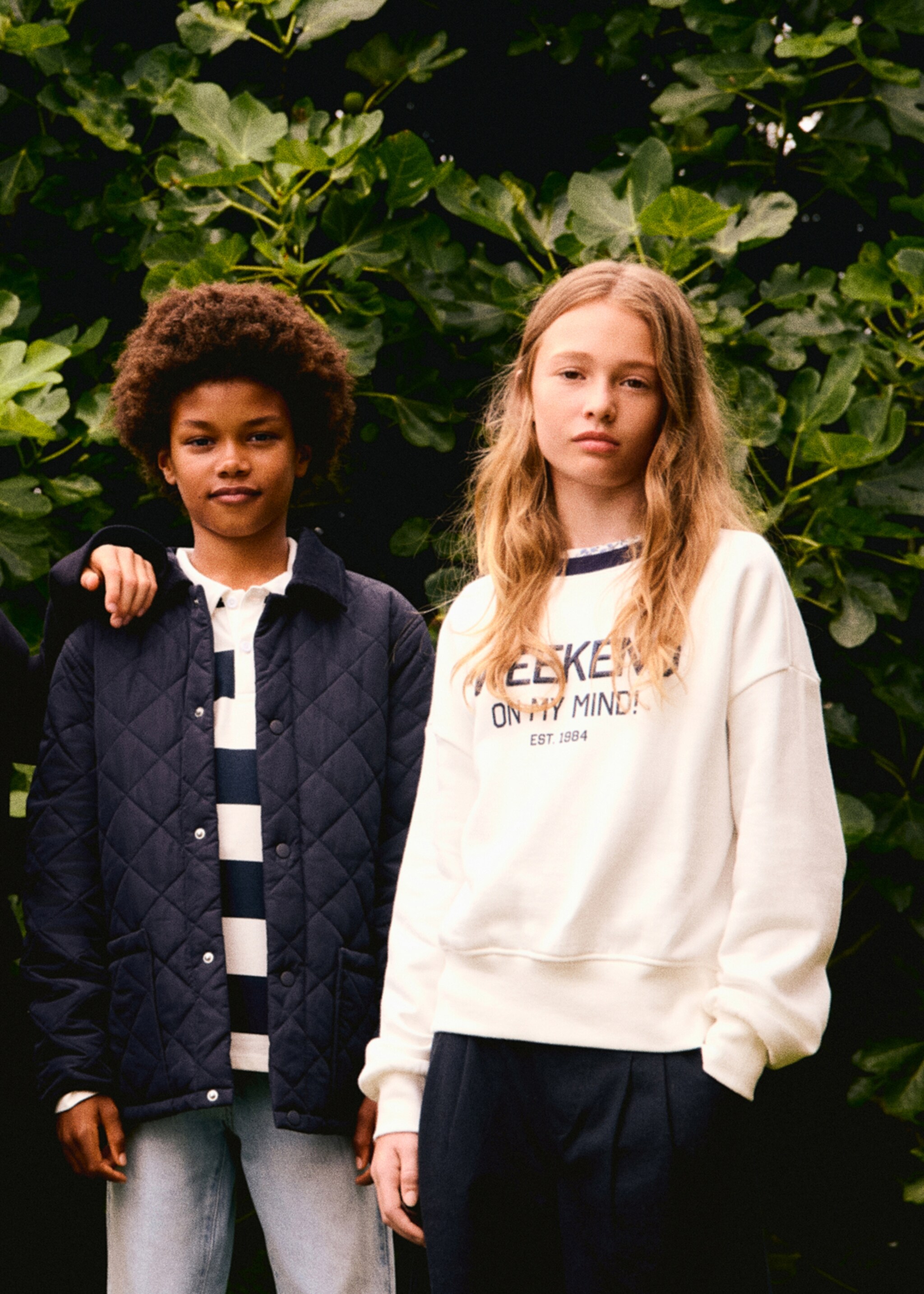 Embroidered detail cotton sweatshirt - General plane, Off White. Ref: 17015166-00.
