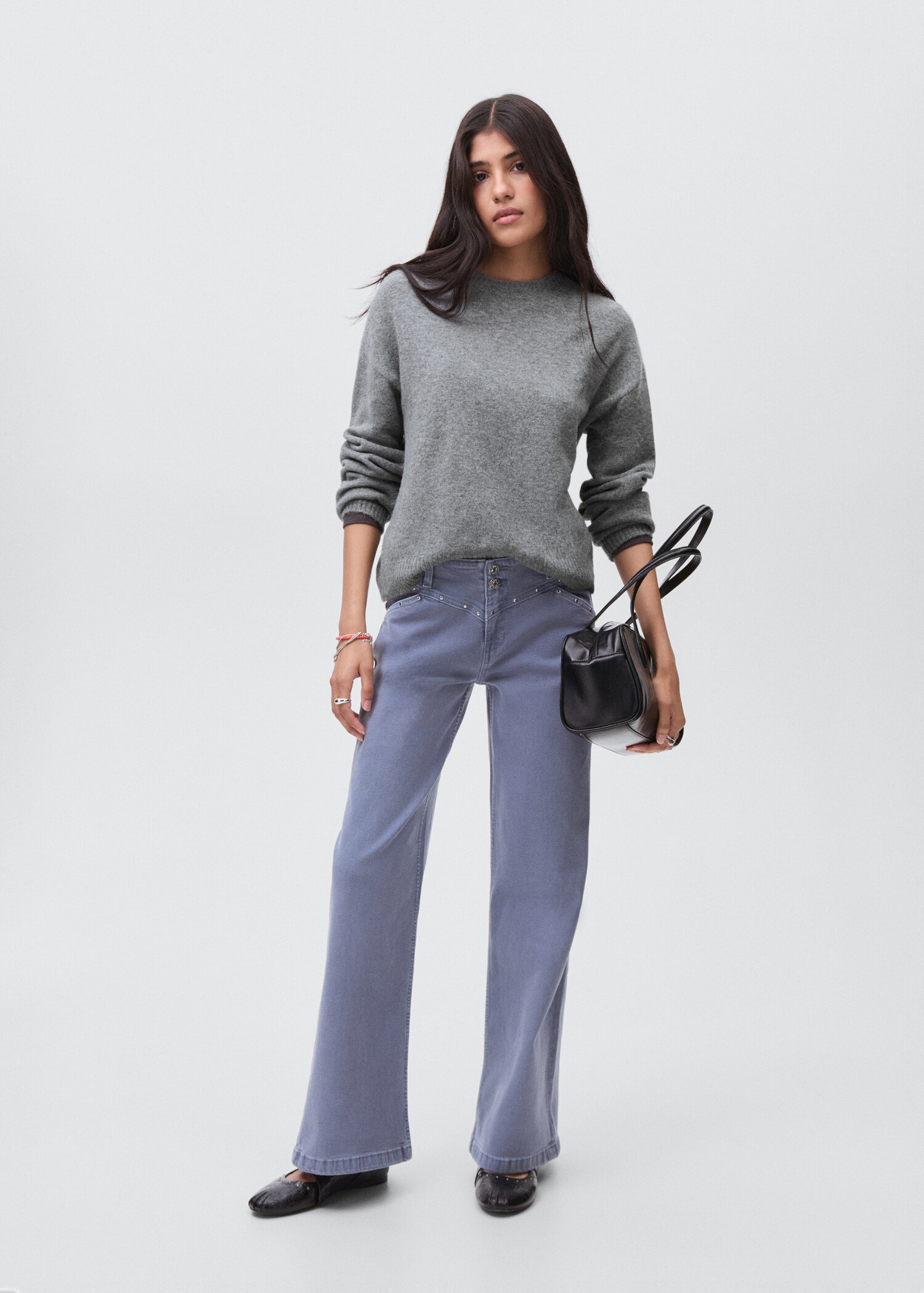 Pull-over maille - Plan général