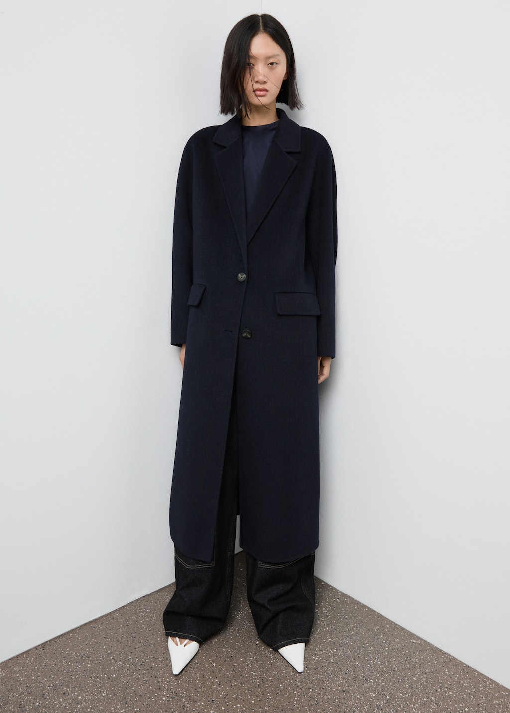 Long wool coat