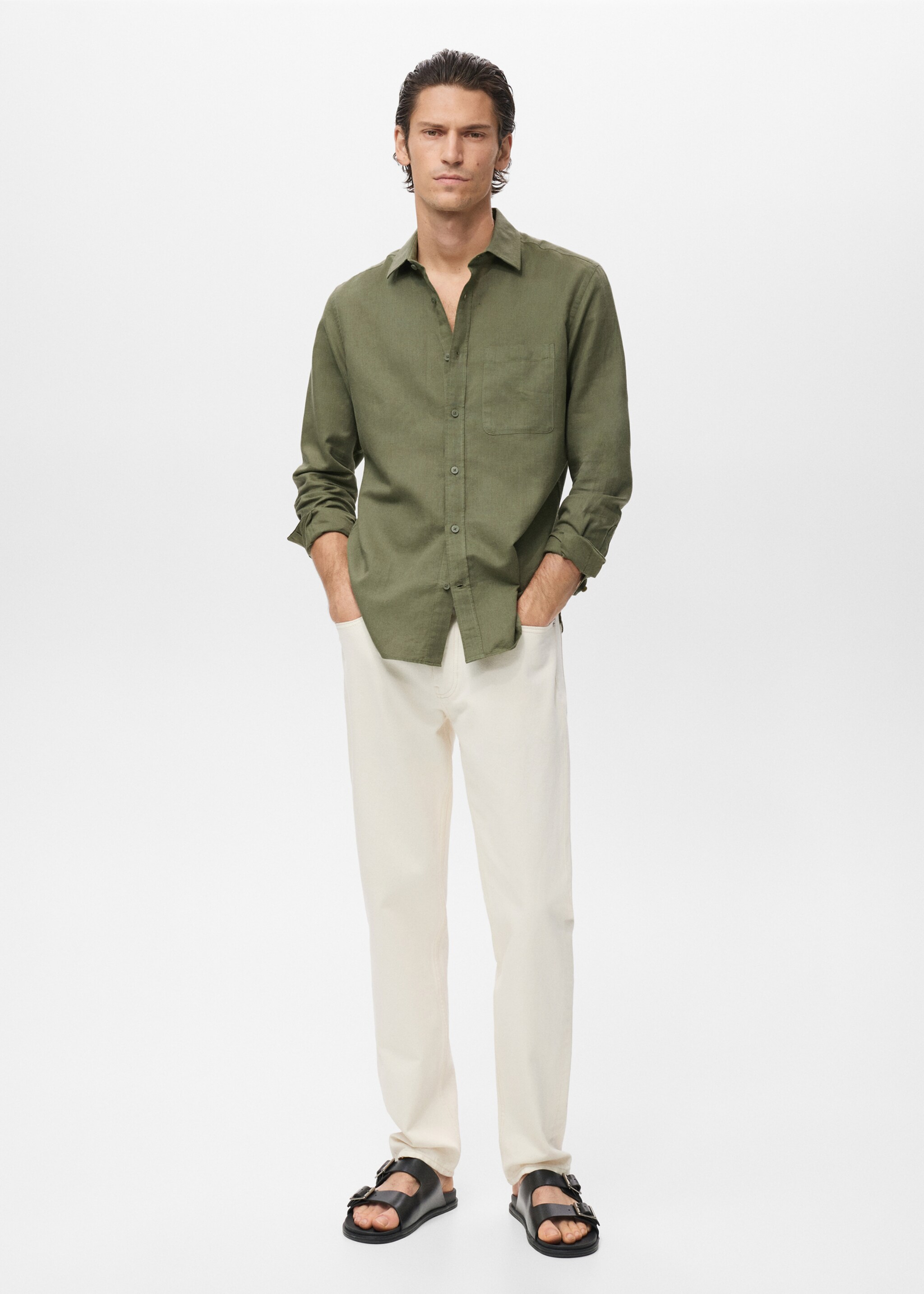 Shirt avispah-h - General plane, Dark Green. Ref: 17016743-00.