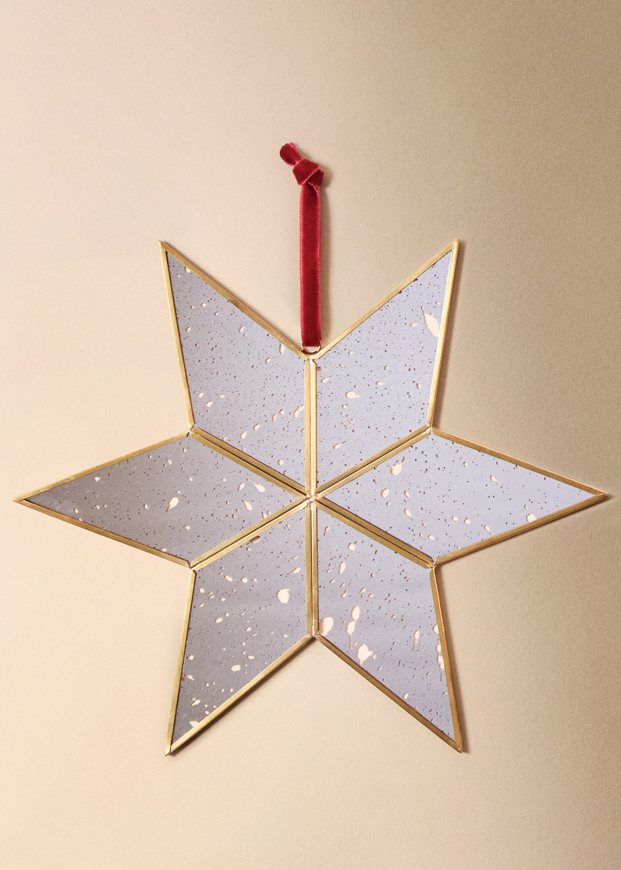 Maxi crystal star decoration - General plane, Gold. Ref: 17018289-00.
