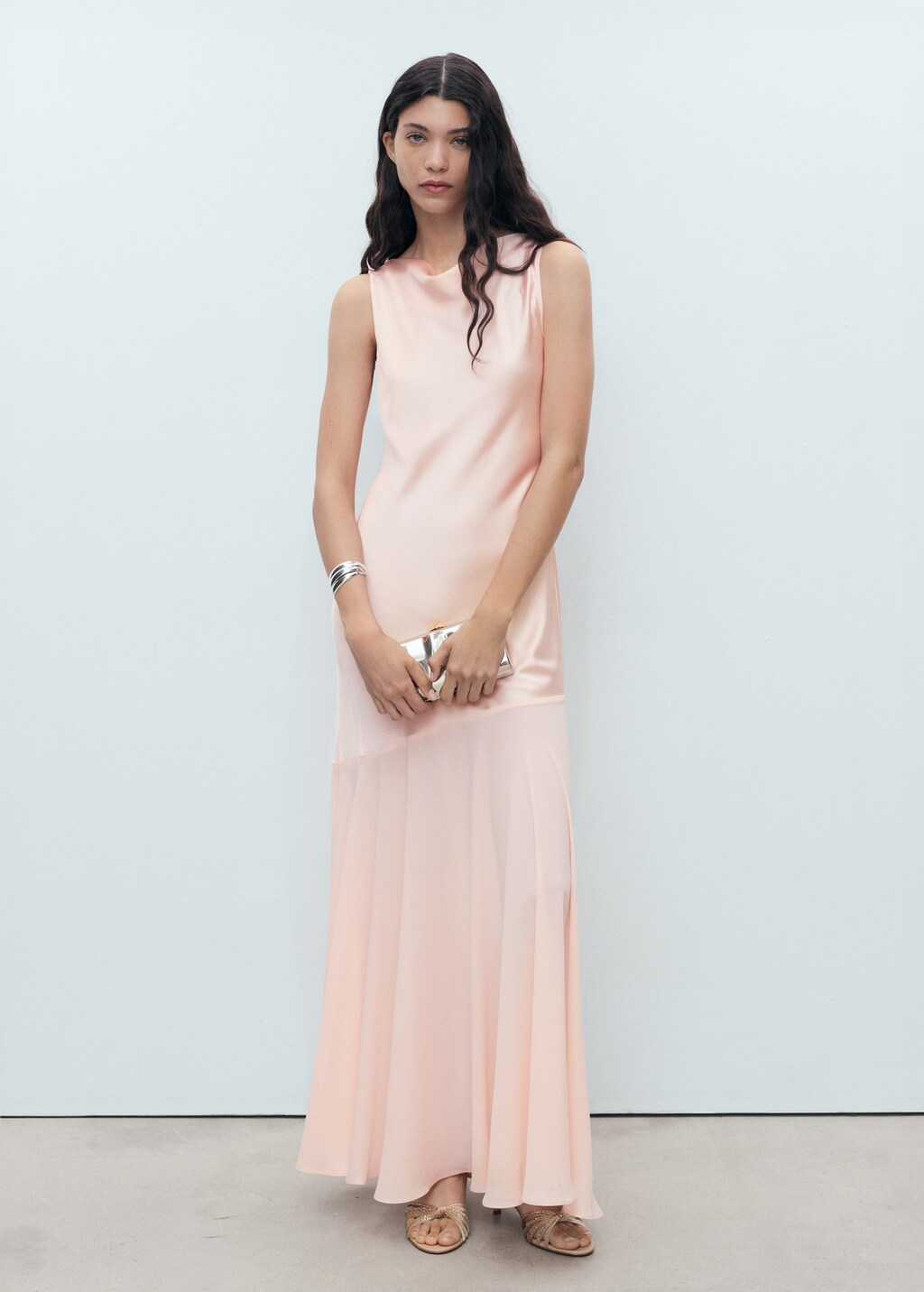 MANGO アシンメトリーカットのコンビネーションドレス 数量限定 17021127_87.jpg?imwidth=2048&
