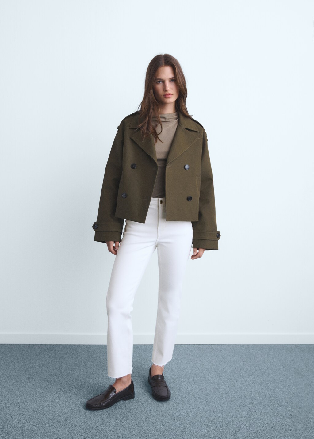 Sienna flared cropped jeans - image 2